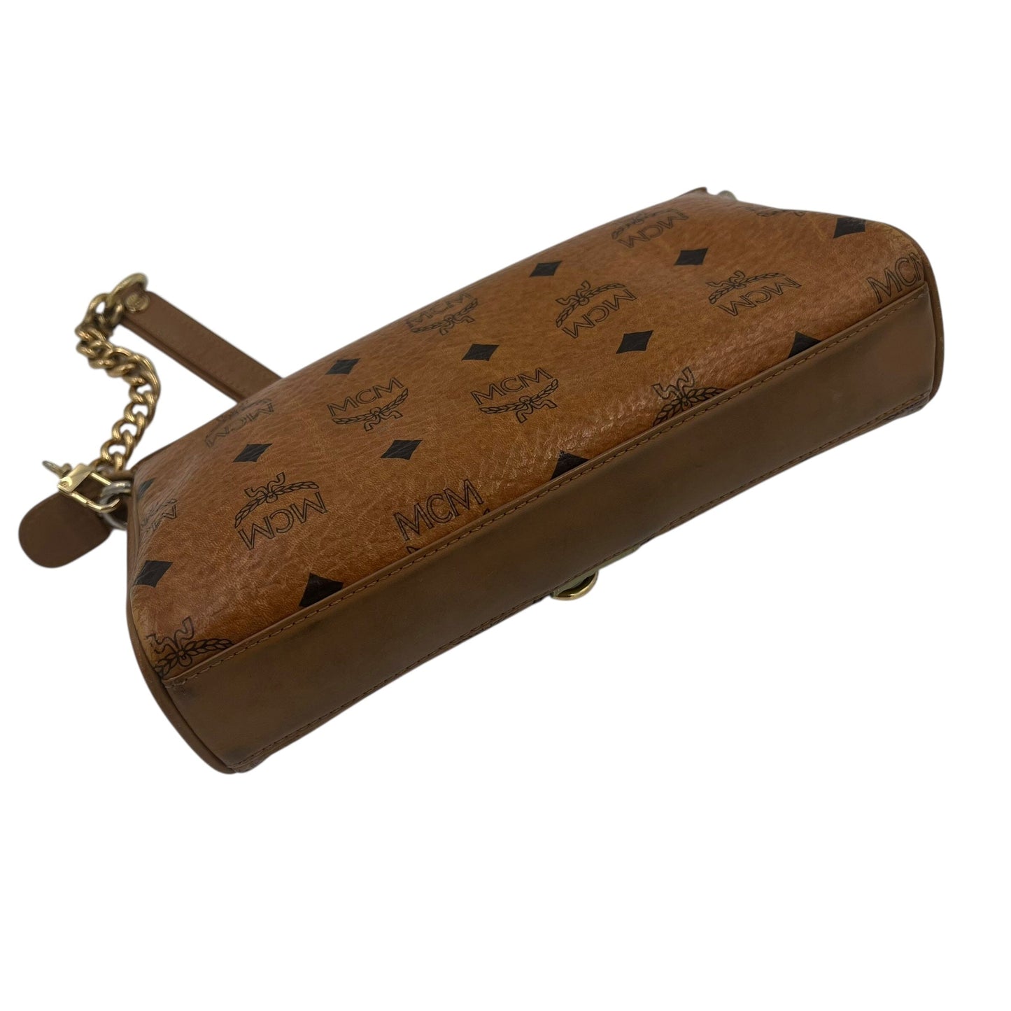 MCM Munich Mini Bag Handbag Handtasche Designer Bags MCM coat outerwear pufferseason second hand vintage shop österreich germany deutschland angebot daunenjacke winterjacke jacke