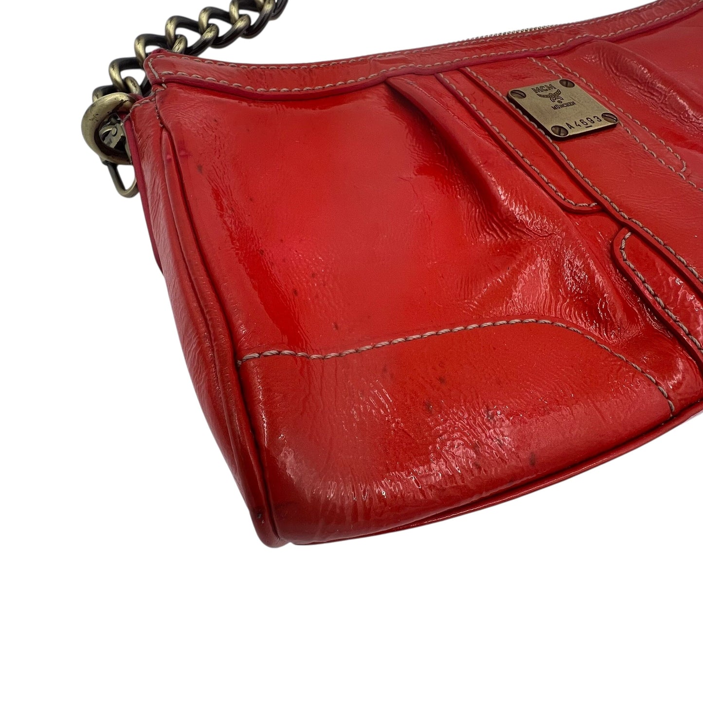 MCM Munich Mini Bag Handbag Handtasche Designer Bags MCM coat outerwear pufferseason second hand vintage shop österreich germany deutschland angebot daunenjacke winterjacke jacke