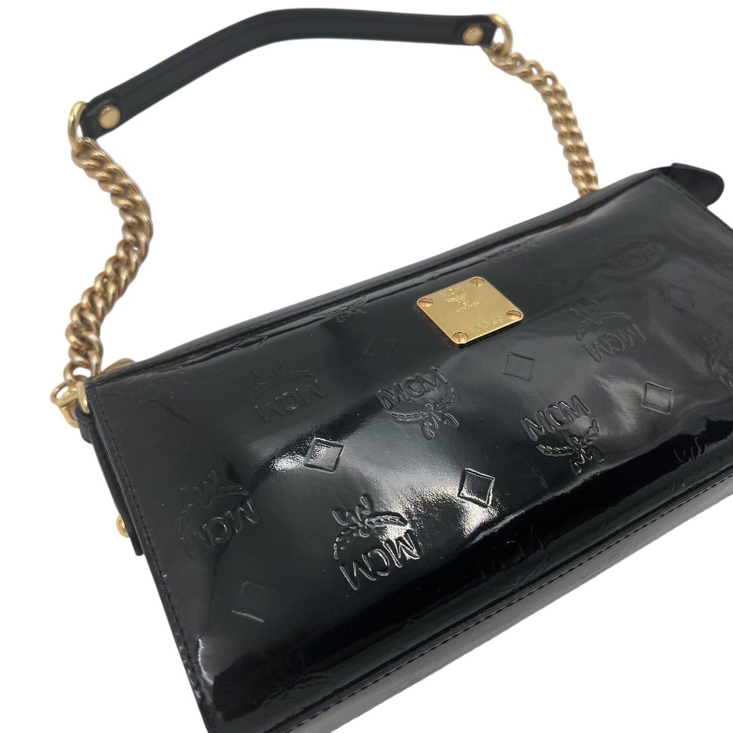 MCM Munich Mini Bag Handbag Handtasche Designer Bags MCM coat outerwear pufferseason second hand vintage shop österreich germany deutschland angebot daunenjacke winterjacke jacke