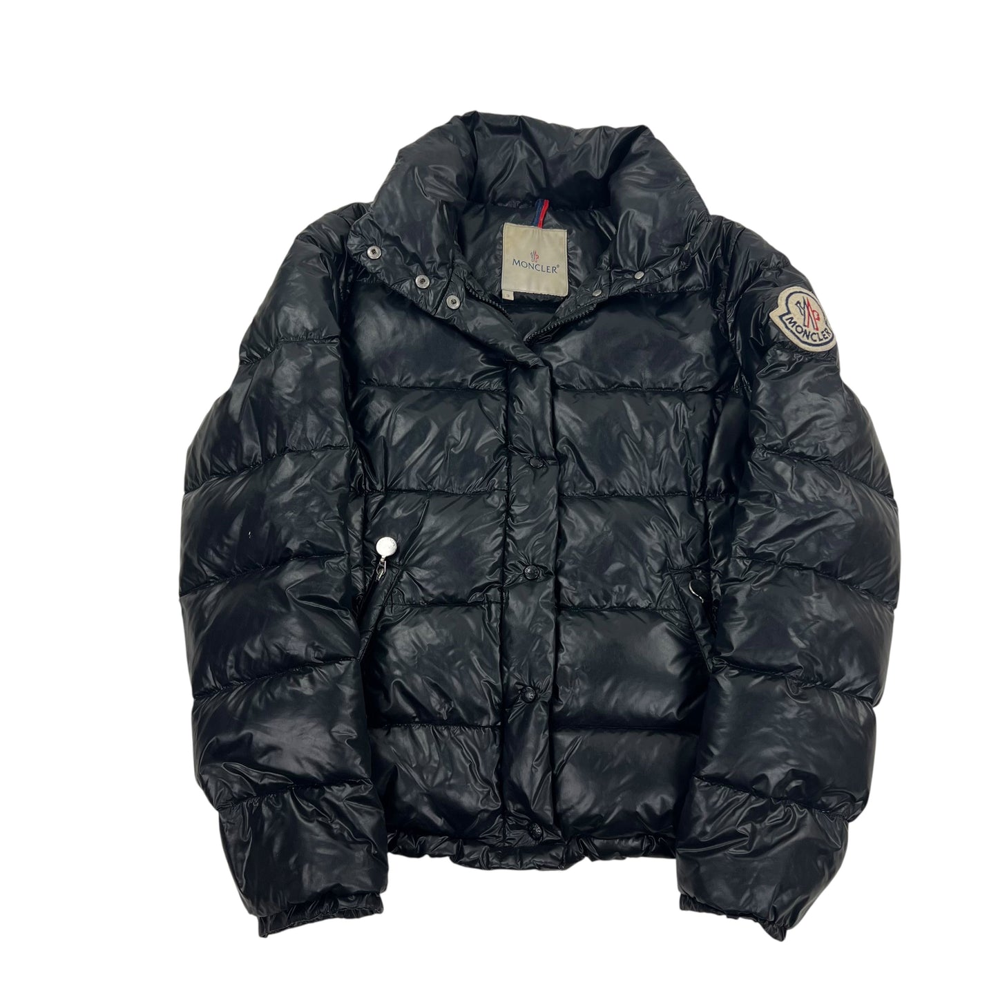 Moncler Bady Puffer Jacket - Women M black Moncler Moncler coat outerwear pufferseason second hand vintage shop österreich germany deutschland angebot daunenjacke winterjacke jacke