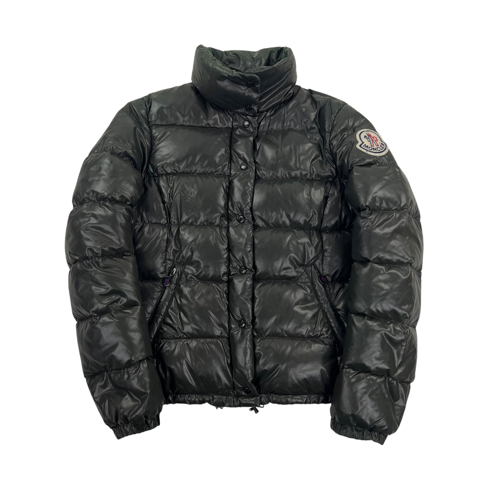 Moncler Bady Puffer Jacket - Women M dark green Moncler Moncler coat outerwear pufferseason second hand vintage shop österreich germany deutschland angebot daunenjacke winterjacke jacke