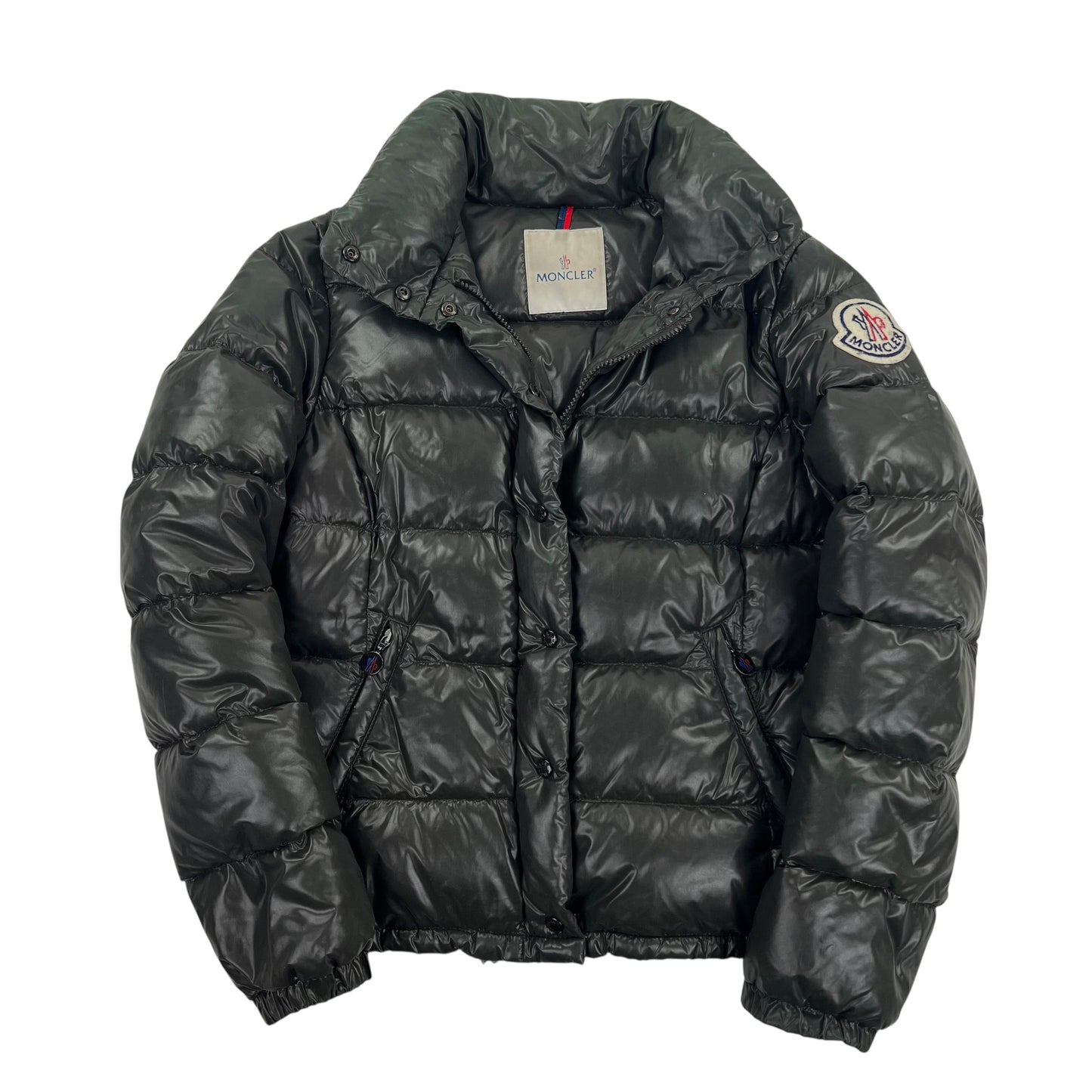 Moncler Bady Puffer Jacket - Women M dark green Moncler Moncler coat outerwear pufferseason second hand vintage shop österreich germany deutschland angebot daunenjacke winterjacke jacke