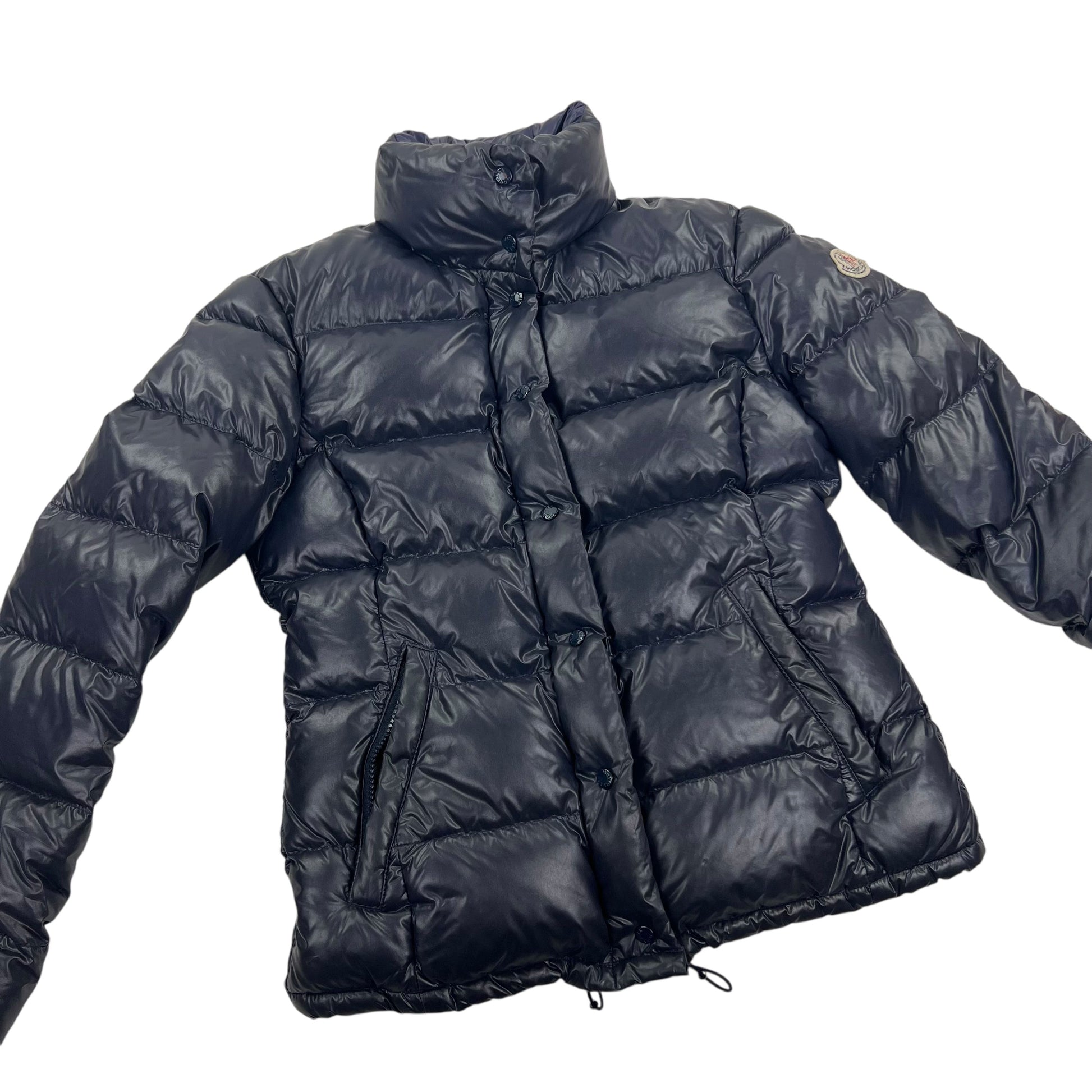 Moncler Bady Puffer Jacket - Women M navy Moncler Moncler coat outerwear pufferseason second hand vintage shop österreich germany deutschland angebot daunenjacke winterjacke jacke