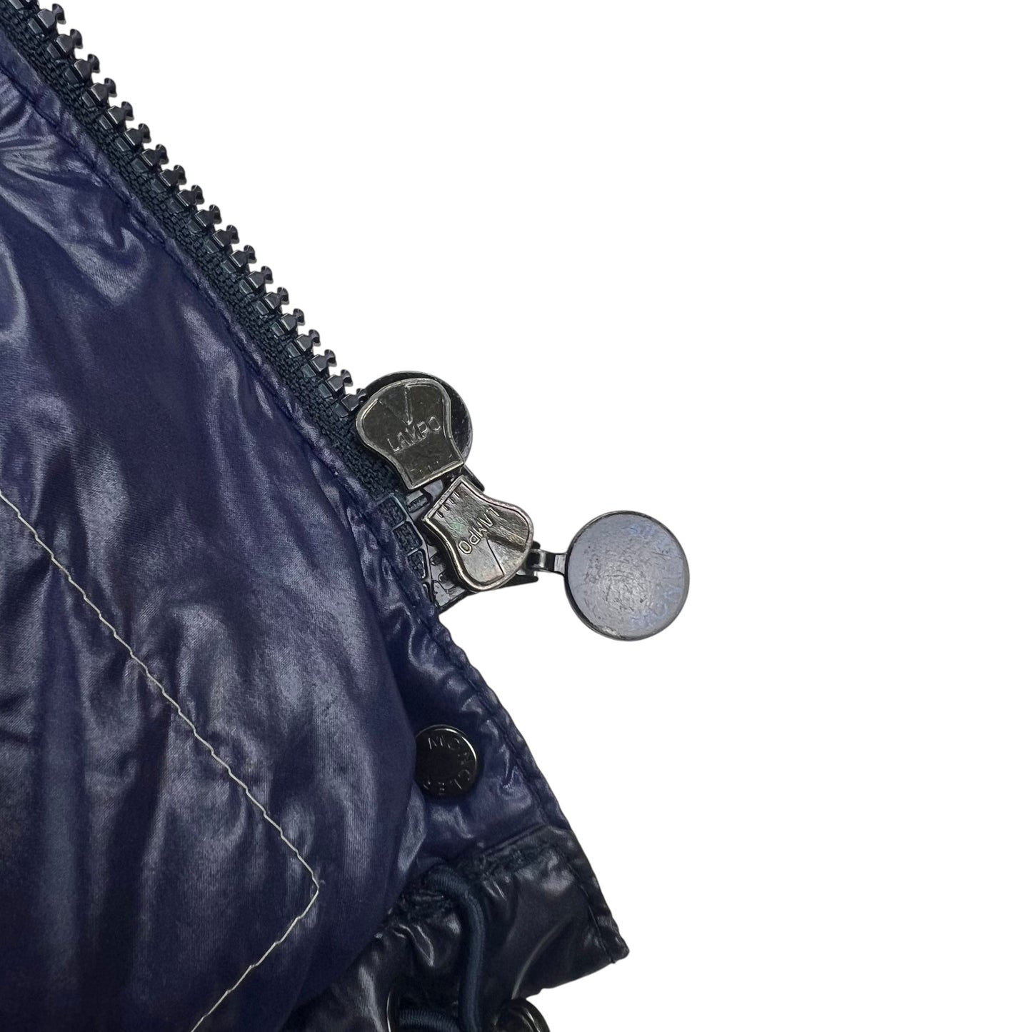 Moncler Bady Puffer Jacket - Women M navy Moncler Moncler coat outerwear pufferseason second hand vintage shop österreich germany deutschland angebot daunenjacke winterjacke jacke