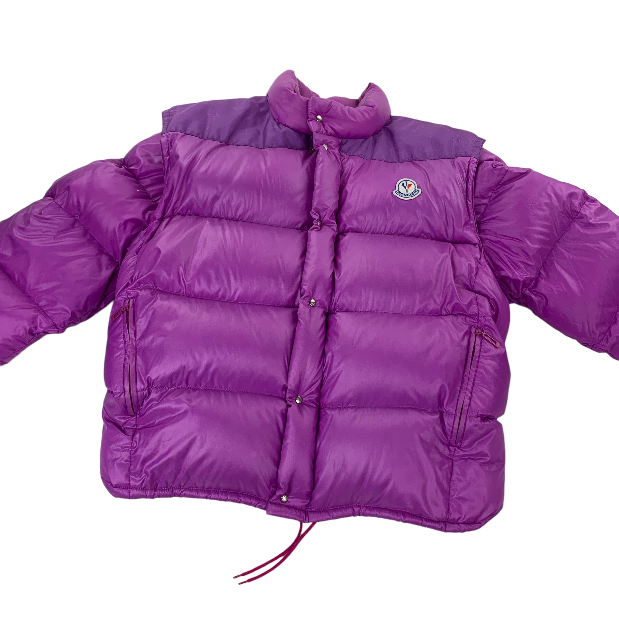 ニコ(MONCLER 追加) Moncler Enfant Down Coat Moka Navy girls