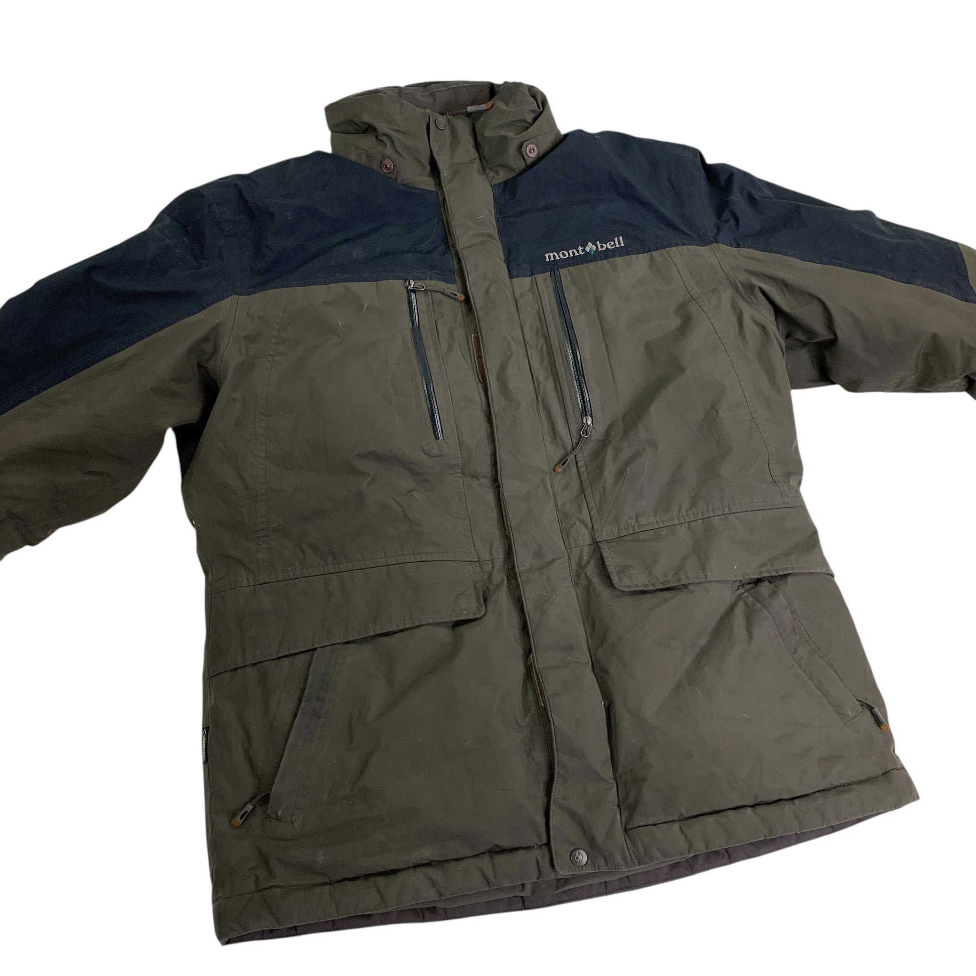 Montbell Gore-Tex Puffer Jacket Coat - XL Montbell Montbell coat outerwear pufferseason second hand vintage shop österreich germany deutschland angebot daunenjacke winterjacke jacke