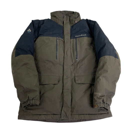 Montbell Gore-Tex Puffer Jacket Coat - XL Montbell Montbell coat outerwear pufferseason second hand vintage shop österreich germany deutschland angebot daunenjacke winterjacke jacke