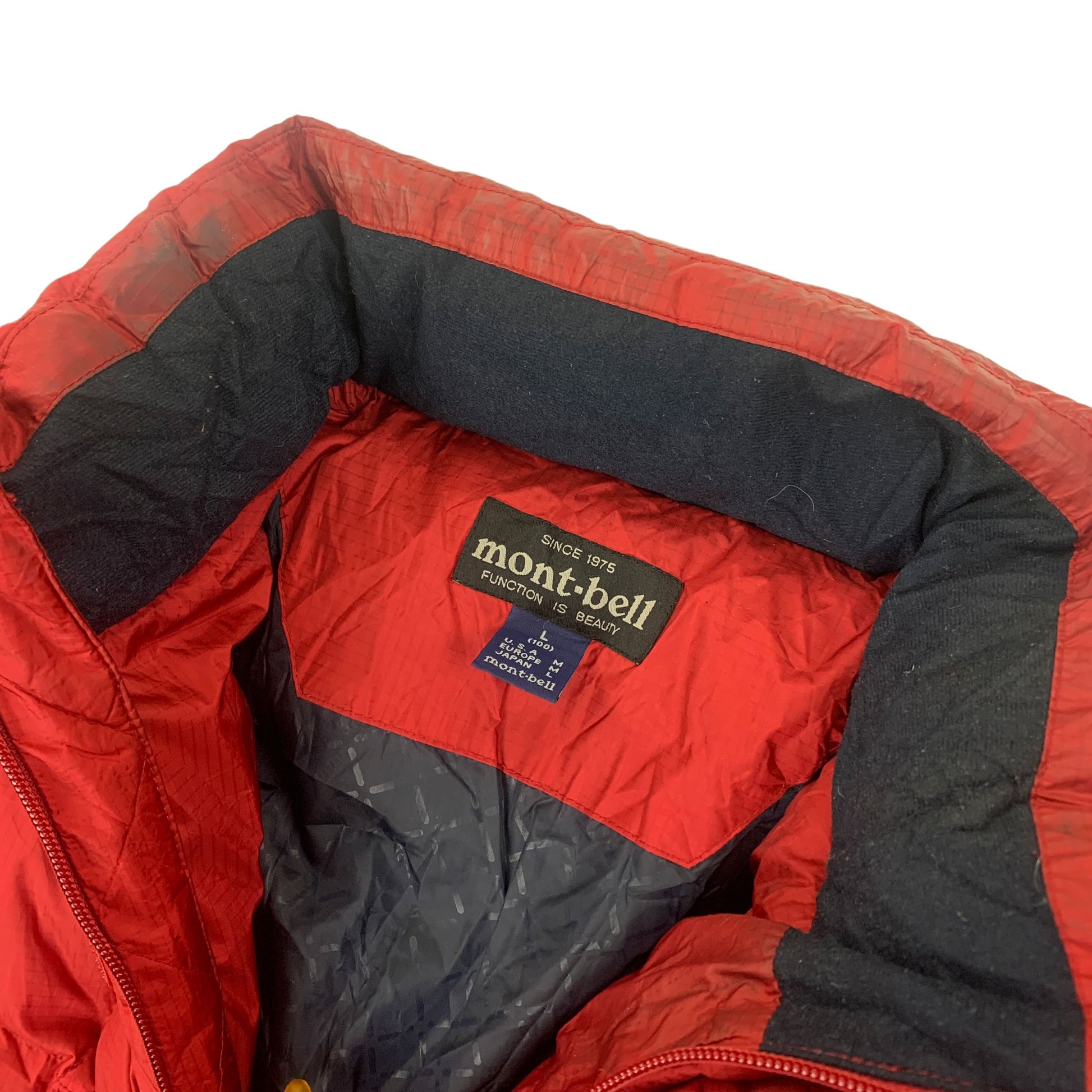 Montbell Puffer Down Coat / Outdoor Jacket - M Montbell Montbell coat outerwear pufferseason second hand vintage shop österreich germany deutschland angebot daunenjacke winterjacke jacke