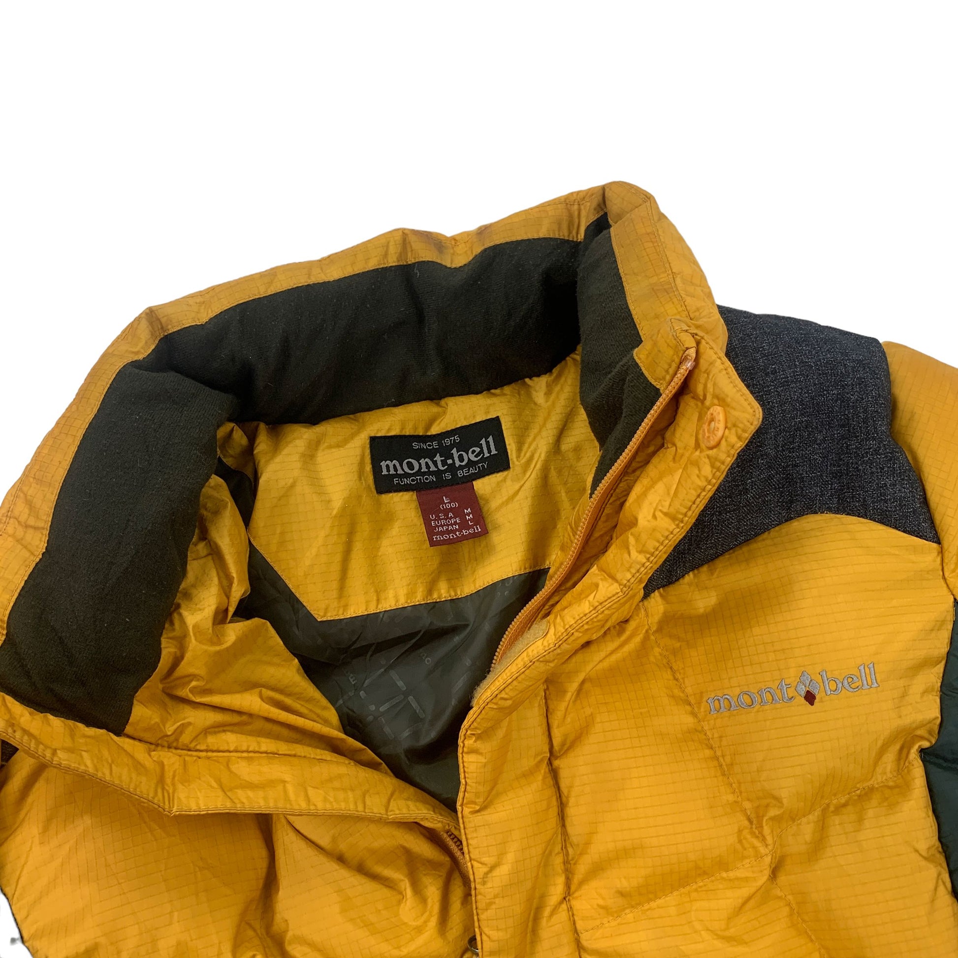 Montbell Puffer Down Coat / Outdoor Jacket - M Montbell Montbell coat outerwear pufferseason second hand vintage shop österreich germany deutschland angebot daunenjacke winterjacke jacke