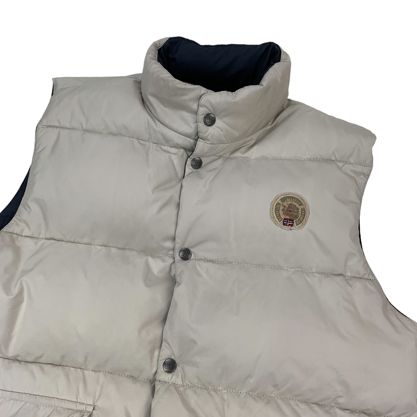 Napapijri Puffer Gilet Vest Other Brands Napapijri coat outerwear pufferseason second hand vintage shop österreich germany deutschland angebot daunenjacke winterjacke jacke