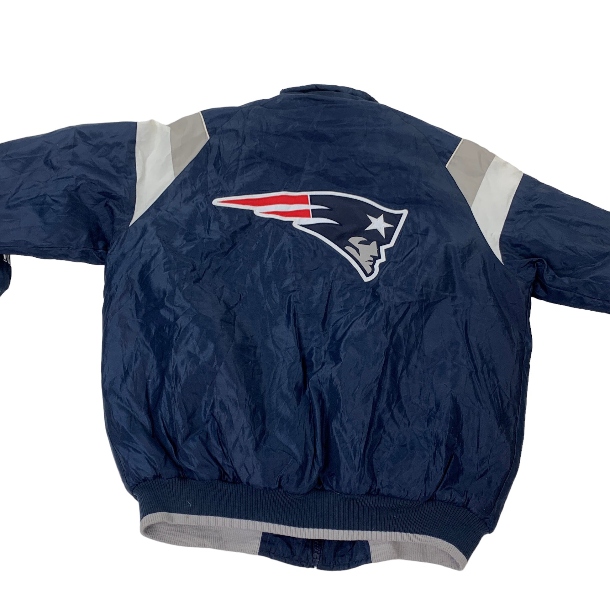 NFL New England Patriots Windbreaker Jacket - XL Windbreakers NFL coat outerwear pufferseason second hand vintage shop österreich germany deutschland angebot daunenjacke winterjacke jacke