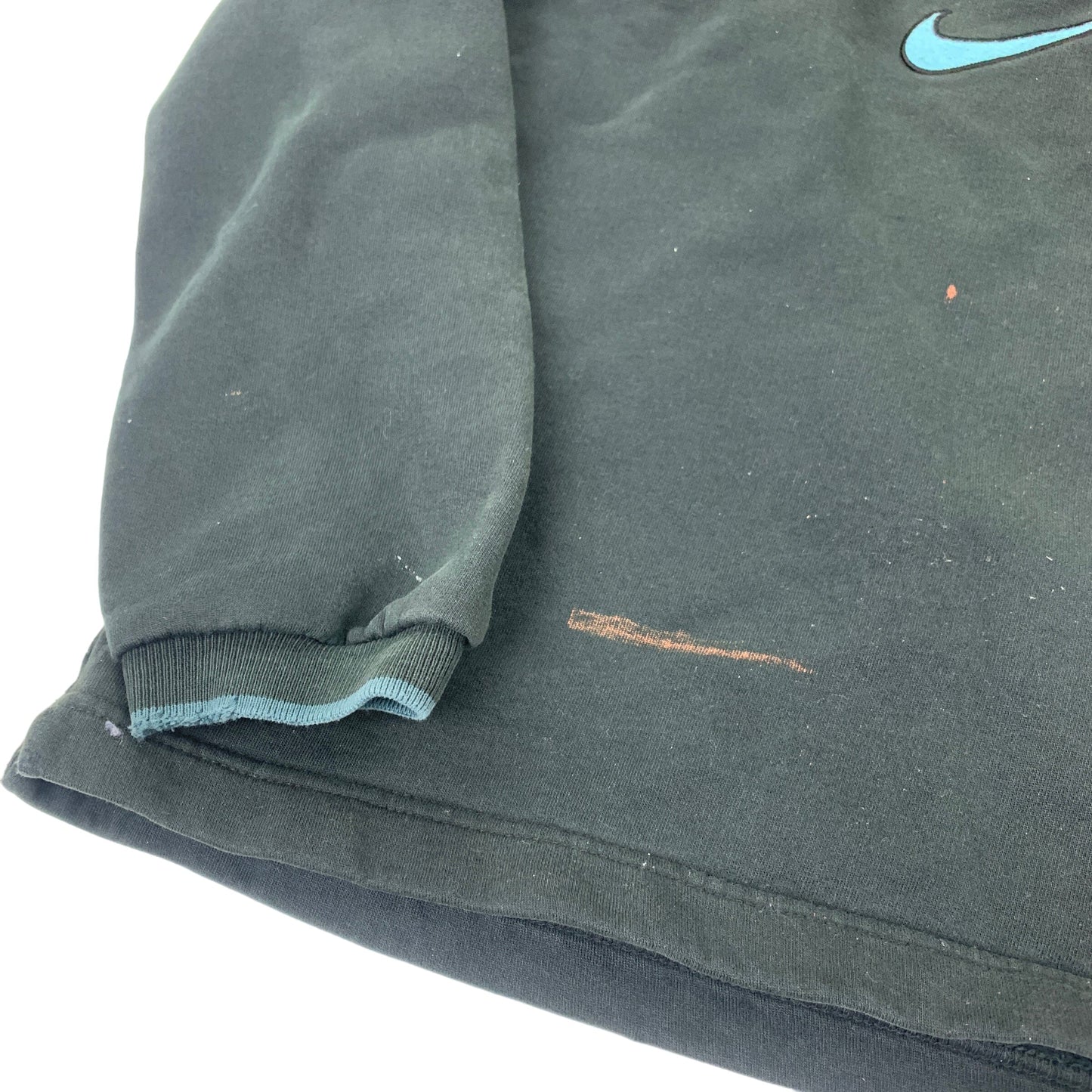 Nike Center Swoosh Half Zip Hoodie - S Sweaters Nike coat outerwear pufferseason second hand vintage shop österreich germany deutschland angebot daunenjacke winterjacke jacke