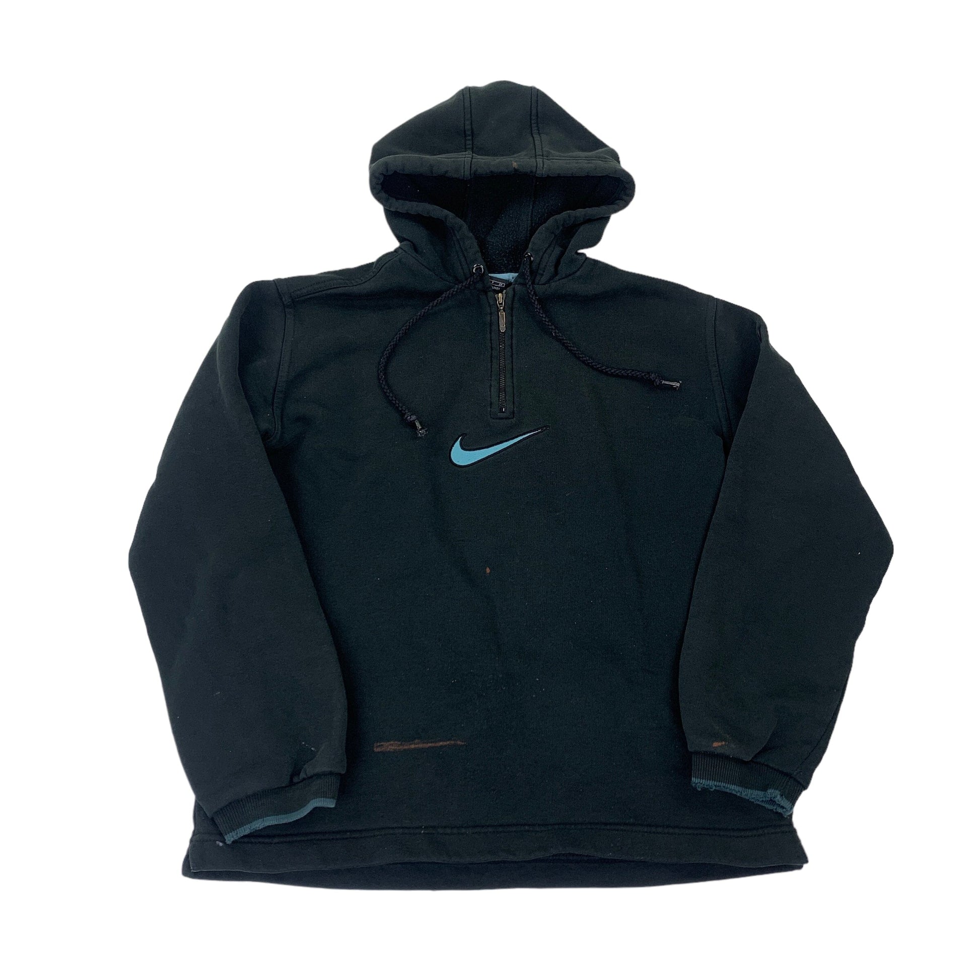 Nike Center Swoosh Half Zip Hoodie - S Sweaters Nike coat outerwear pufferseason second hand vintage shop österreich germany deutschland angebot daunenjacke winterjacke jacke
