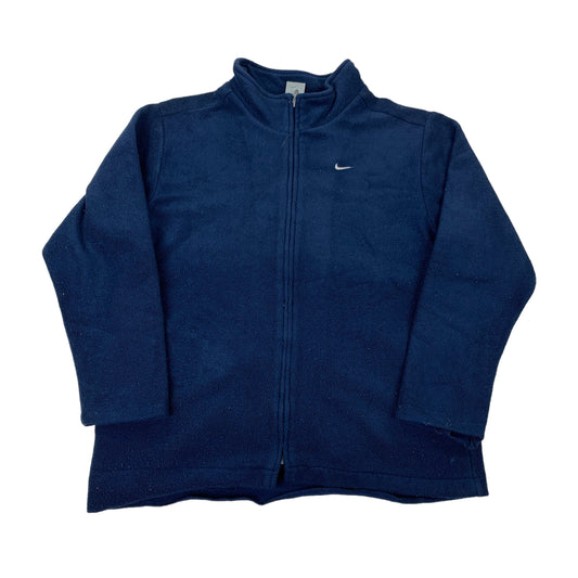 Nike Fleeced Zip Sweater - XL Sweaters Nike coat outerwear pufferseason second hand vintage shop österreich germany deutschland angebot daunenjacke winterjacke jacke