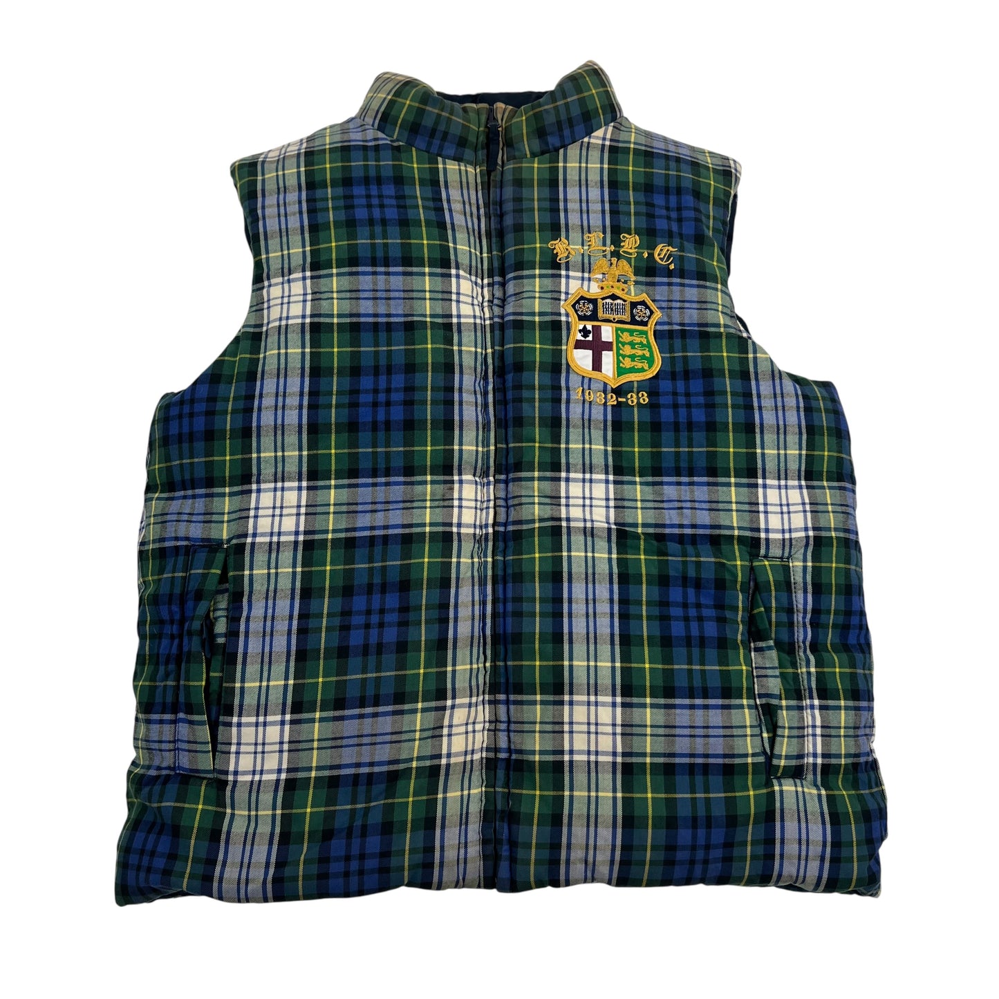 Polo Ralph Lauren Boys Reversible Puffer Vest Jacket - L 14/16 Ralph Lauren Ralph Lauren coat outerwear pufferseason second hand vintage shop österreich germany deutschland angebot daunenjacke winterjacke jacke