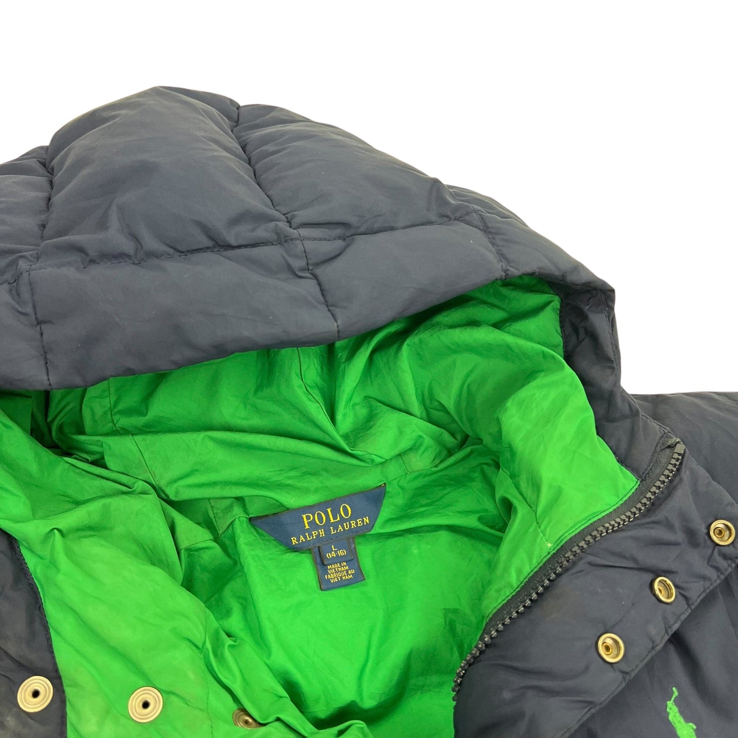 Polo Ralph Lauren Puffer Jacket - S / Youth L Ralph Lauren Ralph Lauren coat outerwear pufferseason second hand vintage shop österreich germany deutschland angebot daunenjacke winterjacke jacke