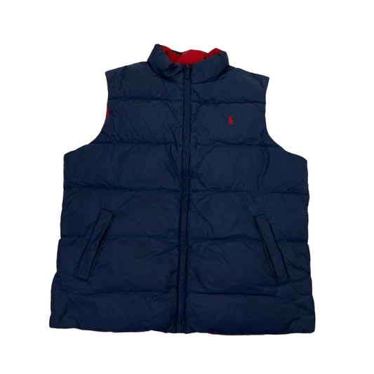 Polo Ralph Lauren Reversible Puffer Vest Gilet - XS (Kids L) Ralph Lauren Ralph Lauren coat outerwear pufferseason second hand vintage shop österreich germany deutschland angebot daunenjacke winterjacke jacke