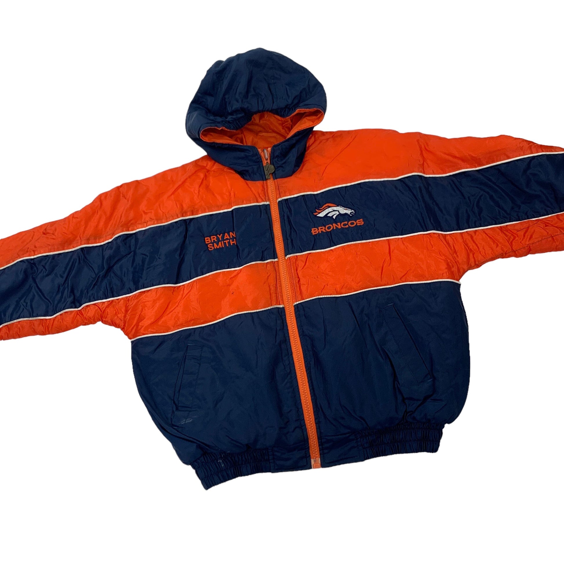 Pro Player Denver Broncos Jacket - M Windbreakers Pro Player coat outerwear pufferseason second hand vintage shop österreich germany deutschland angebot daunenjacke winterjacke jacke
