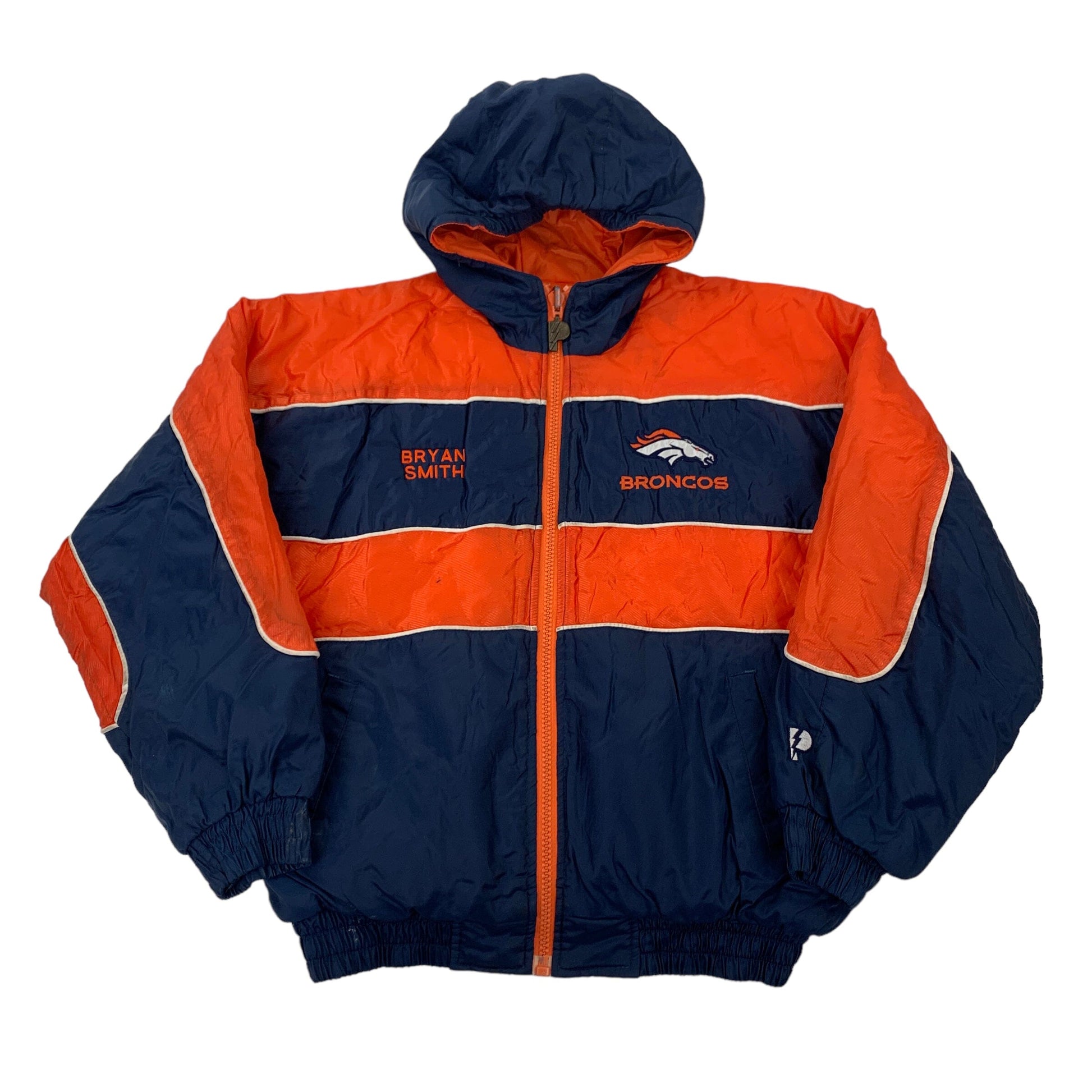 Pro Player Denver Broncos Jacket - M Windbreakers Pro Player coat outerwear pufferseason second hand vintage shop österreich germany deutschland angebot daunenjacke winterjacke jacke
