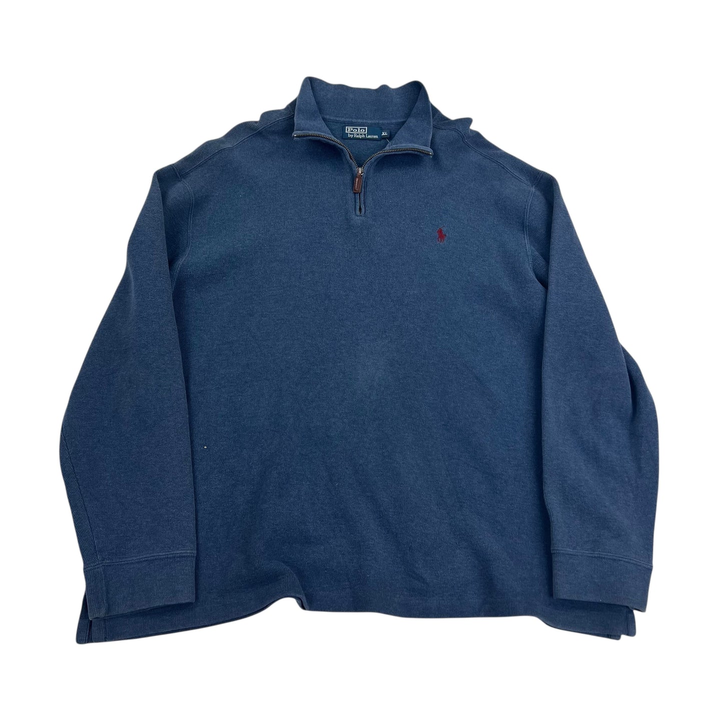 Ralph Lauren 1/4 Zip Sweater - XL Sweaters Ralph Lauren coat outerwear pufferseason second hand vintage shop österreich germany deutschland angebot daunenjacke winterjacke jacke