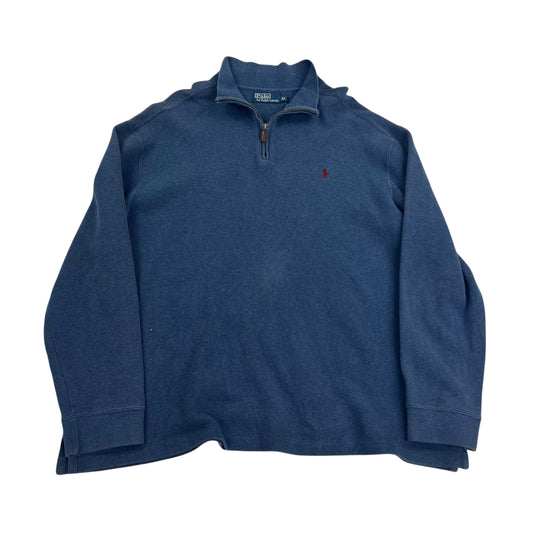 Ralph Lauren 1/4 Zip Sweater - XL Sweaters Ralph Lauren coat outerwear pufferseason second hand vintage shop österreich germany deutschland angebot daunenjacke winterjacke jacke