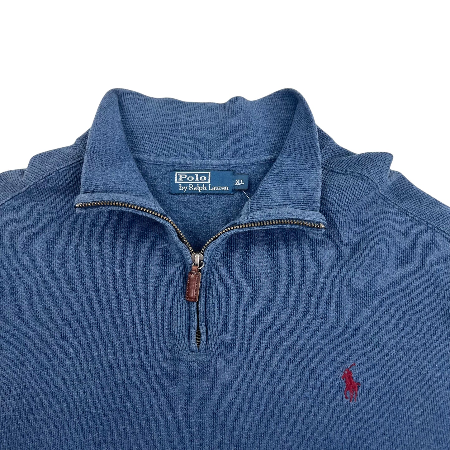 Ralph Lauren 1/4 Zip Sweater - XL Sweaters Ralph Lauren coat outerwear pufferseason second hand vintage shop österreich germany deutschland angebot daunenjacke winterjacke jacke