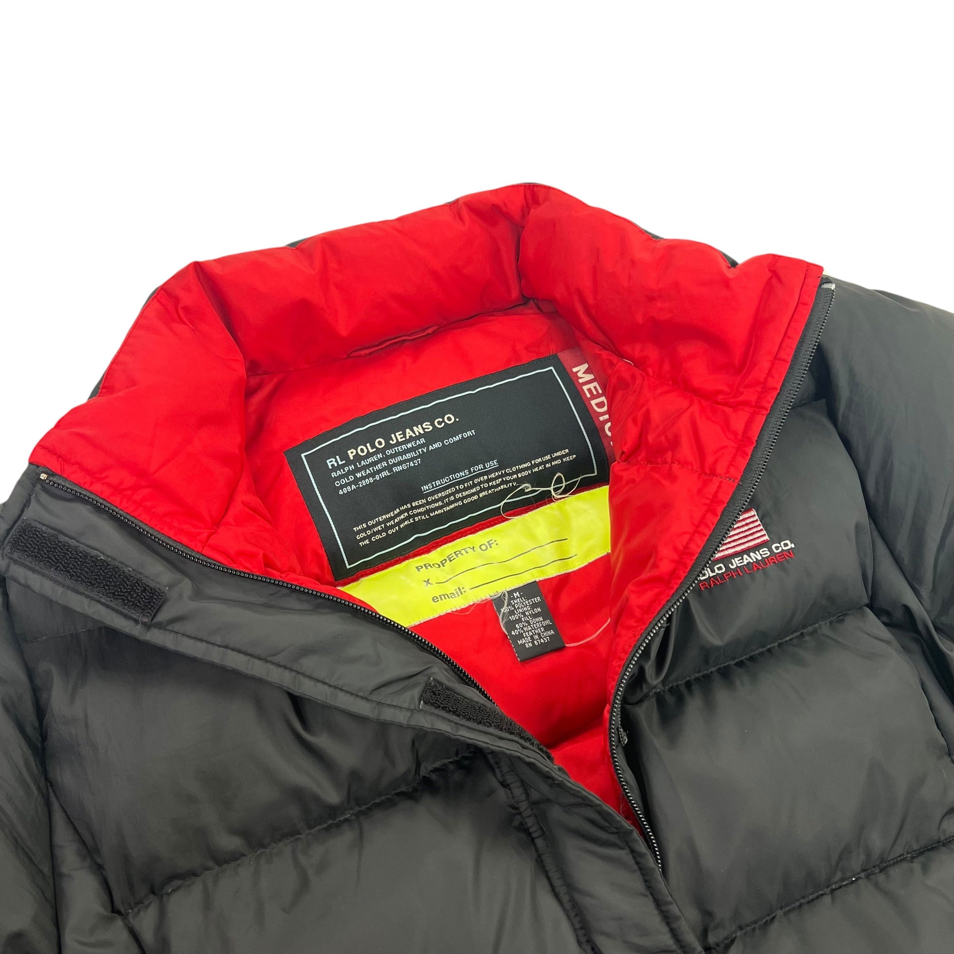 Ralph Lauren Polo Jeans co. Puffer Jacket - Women M Ralph Lauren Ralph Lauren coat outerwear pufferseason second hand vintage shop österreich germany deutschland angebot daunenjacke winterjacke jacke