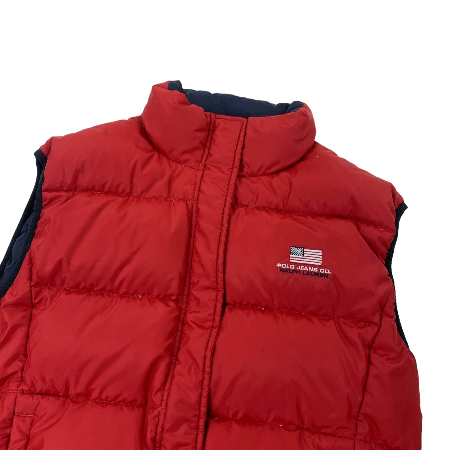 Ralph Lauren Polo Jeans Puffer Gilet Vest - Women XS / S Ralph Lauren Ralph Lauren coat outerwear pufferseason second hand vintage shop österreich germany deutschland angebot daunenjacke winterjacke jacke