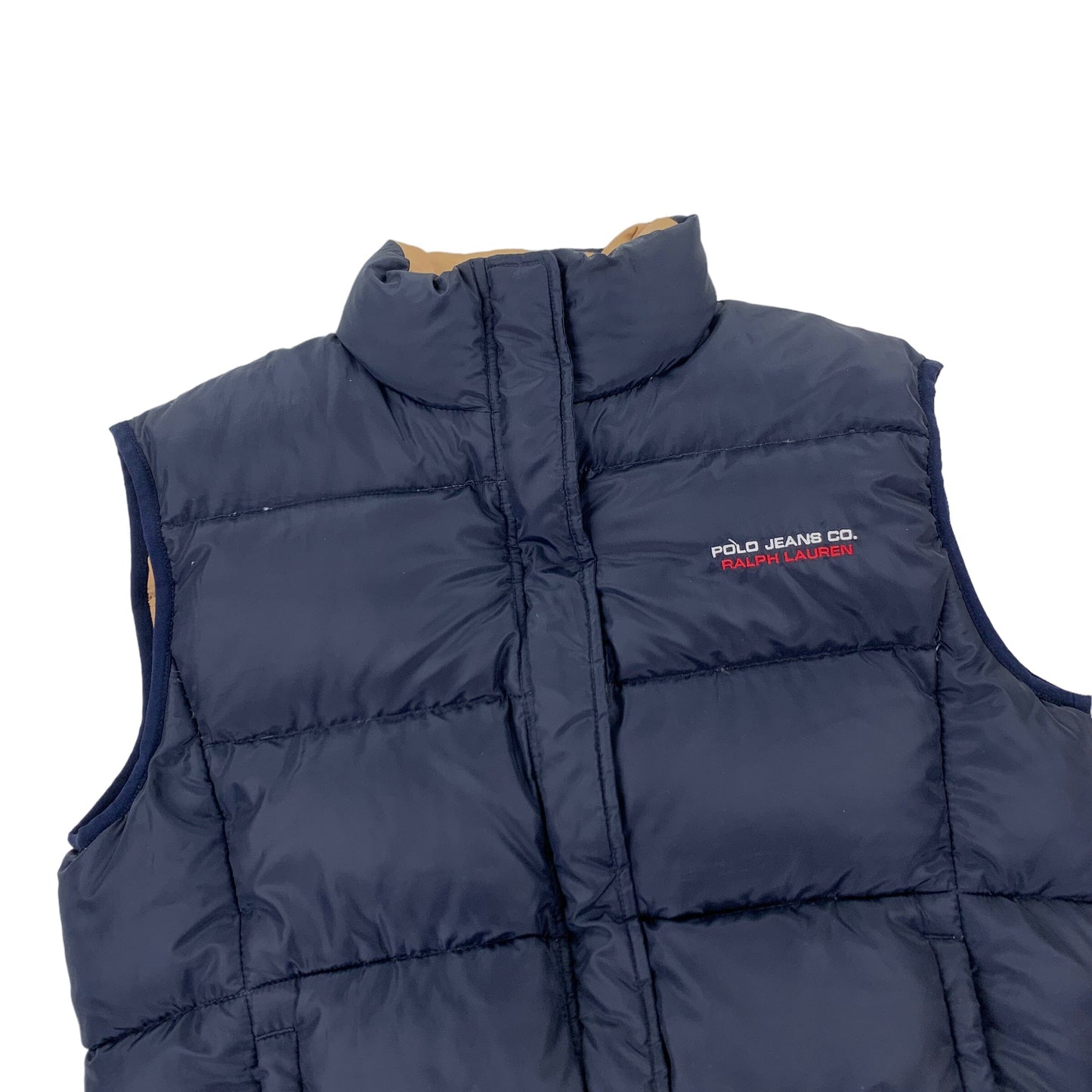 Ralph Lauren Polo Jeans Puffer Gilet Vest - Women XS / S Ralph Lauren Ralph Lauren coat outerwear pufferseason second hand vintage shop österreich germany deutschland angebot daunenjacke winterjacke jacke