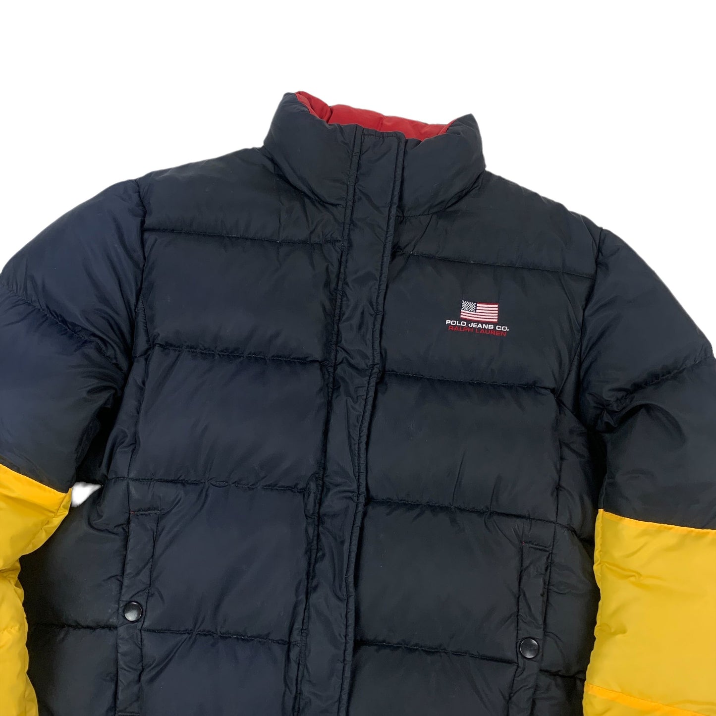 Ralph Lauren Polo Jeans Puffer- Women M Ralph Lauren Ralph Lauren coat outerwear pufferseason second hand vintage shop österreich germany deutschland angebot daunenjacke winterjacke jacke