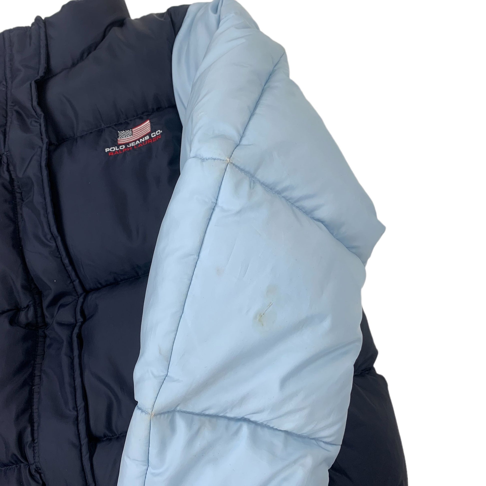 Ralph Lauren Polo Jeans Puffer - Women M Ralph Lauren Ralph Lauren coat outerwear pufferseason second hand vintage shop österreich germany deutschland angebot daunenjacke winterjacke jacke