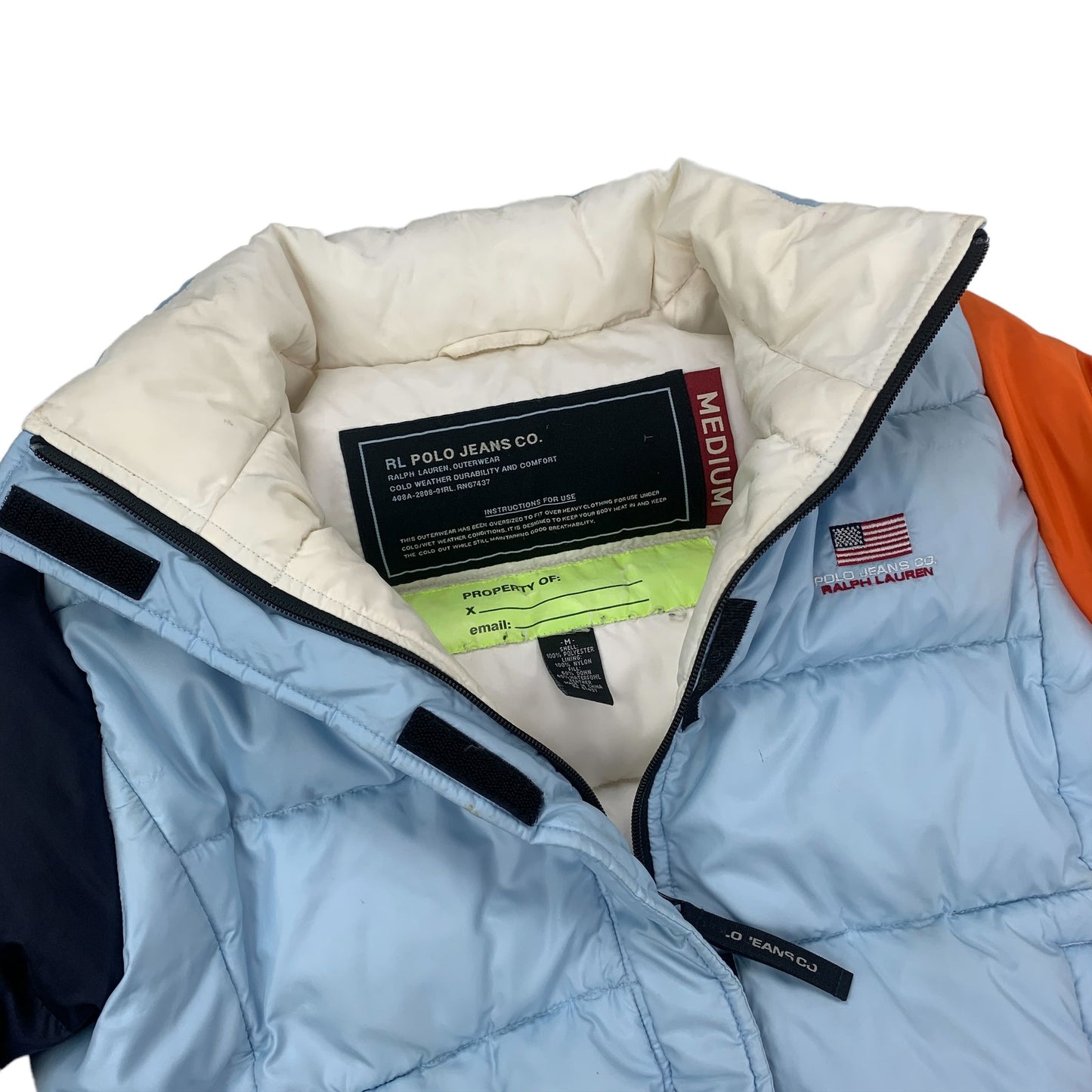 Ralph Lauren Polo Jeans Puffer - Women M Ralph Lauren Ralph Lauren coat outerwear pufferseason second hand vintage shop österreich germany deutschland angebot daunenjacke winterjacke jacke