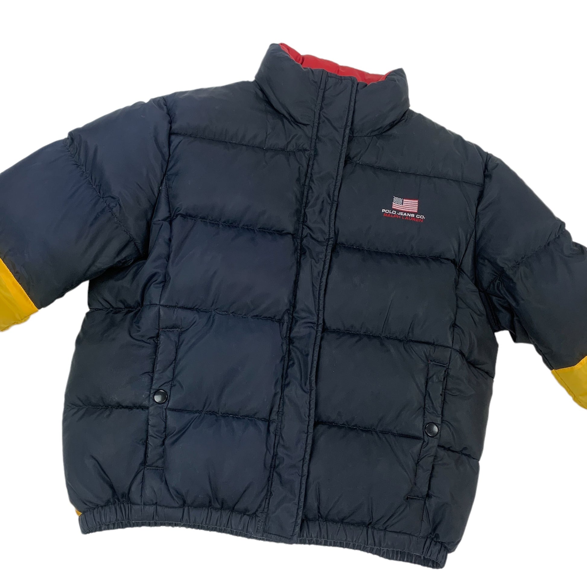 Ralph Lauren Polo Jeans Puffer- Women M Ralph Lauren Ralph Lauren coat outerwear pufferseason second hand vintage shop österreich germany deutschland angebot daunenjacke winterjacke jacke