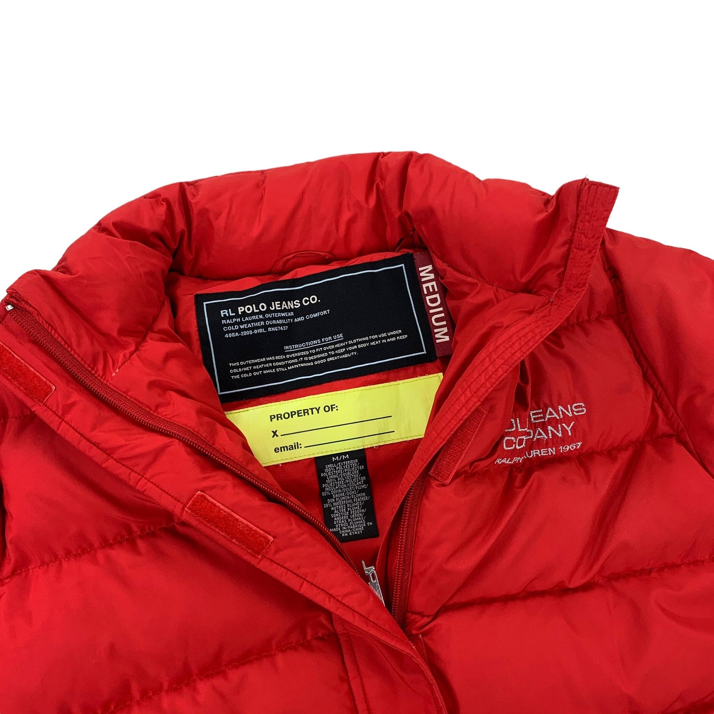 Ralph Lauren Polo Jeans / Sport Puffer - Women M Ralph Lauren Ralph Lauren coat outerwear pufferseason second hand vintage shop österreich germany deutschland angebot daunenjacke winterjacke jacke