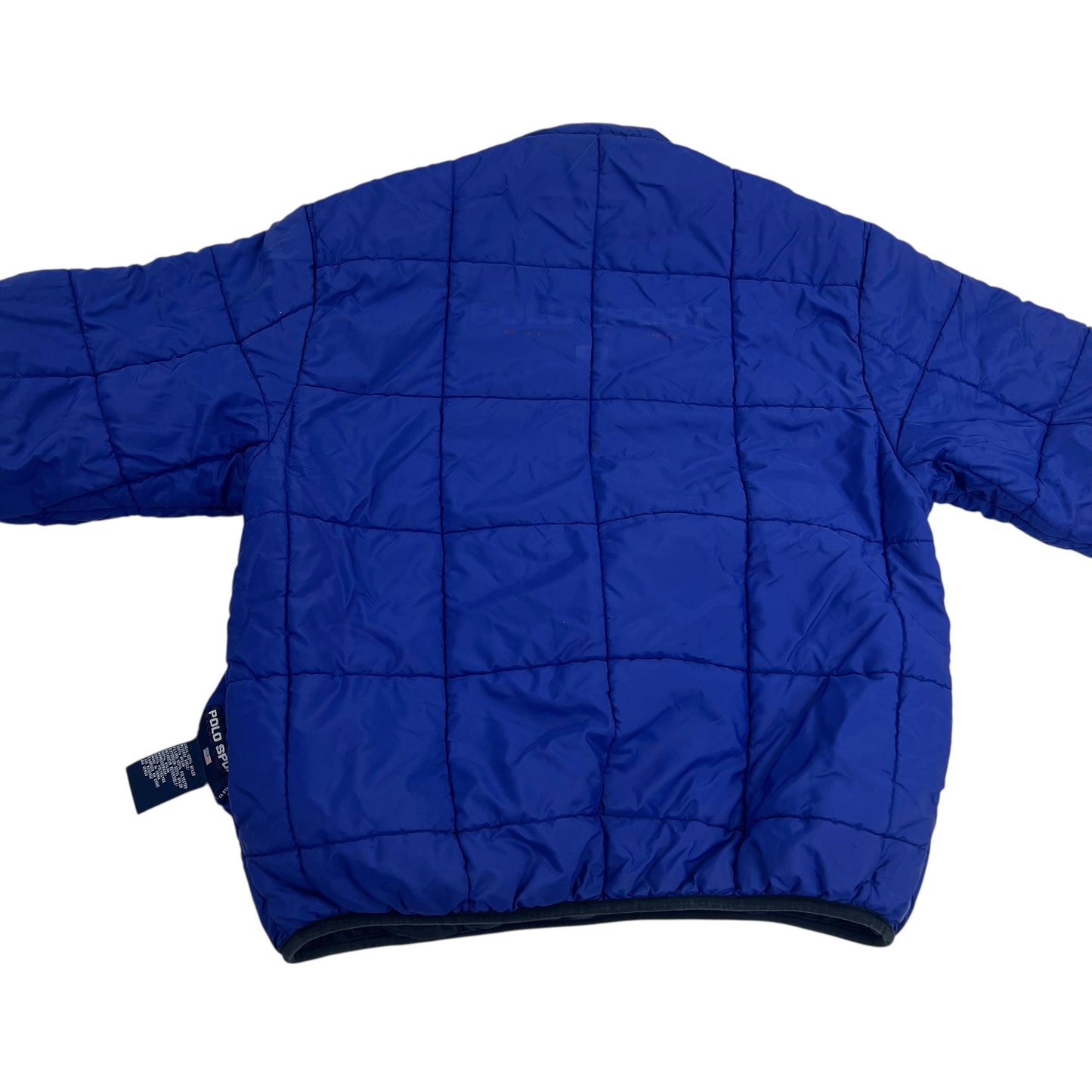 Ralph Lauren Polo Sport Reversible 1/4 Zip Puffer Jacket - L Ralph Lauren Ralph Lauren coat outerwear pufferseason second hand vintage shop österreich germany deutschland angebot daunenjacke winterjacke jacke