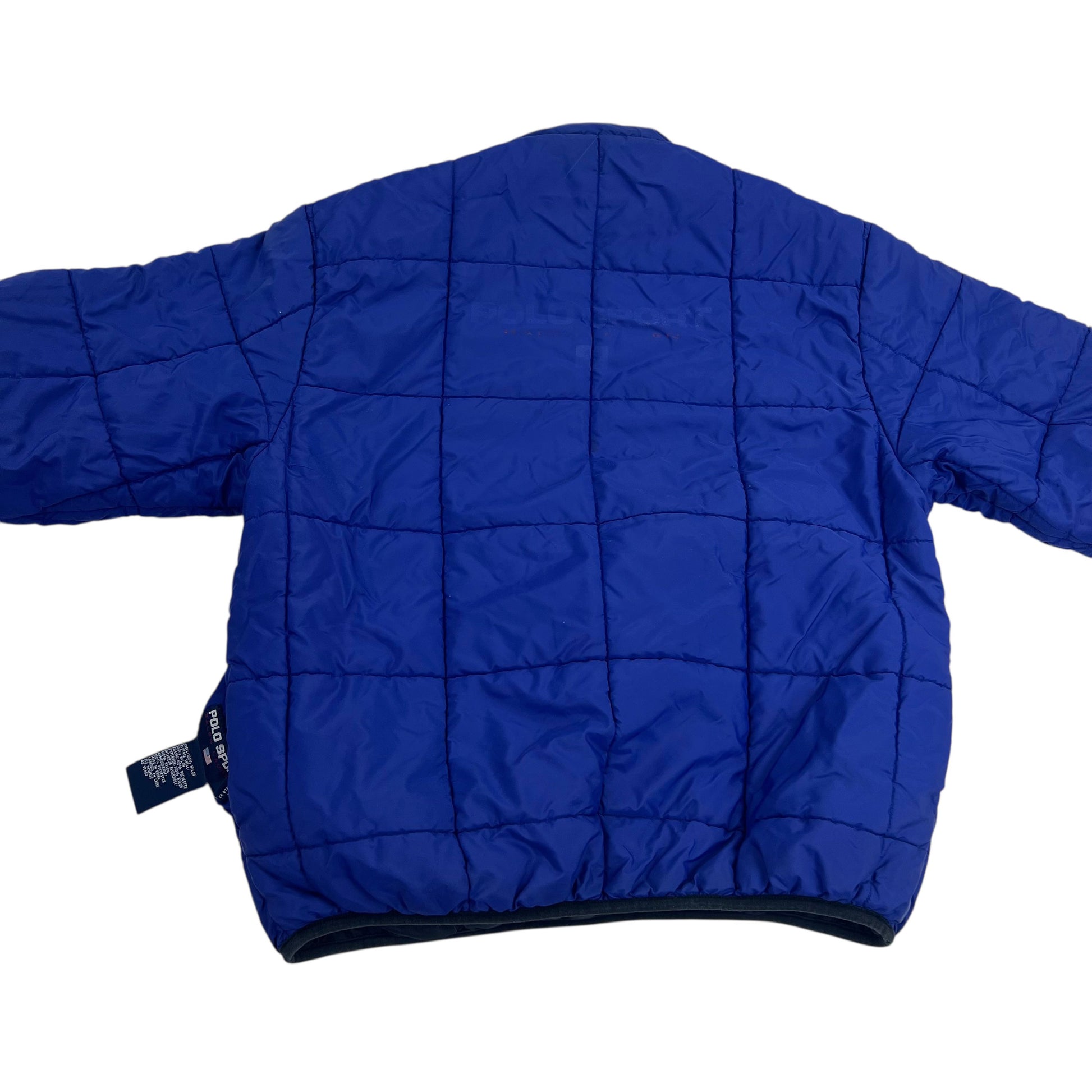 Ralph Lauren Polo Sport Reversible 1/4 Zip Puffer Jacket - L Ralph Lauren Ralph Lauren coat outerwear pufferseason second hand vintage shop österreich germany deutschland angebot daunenjacke winterjacke jacke