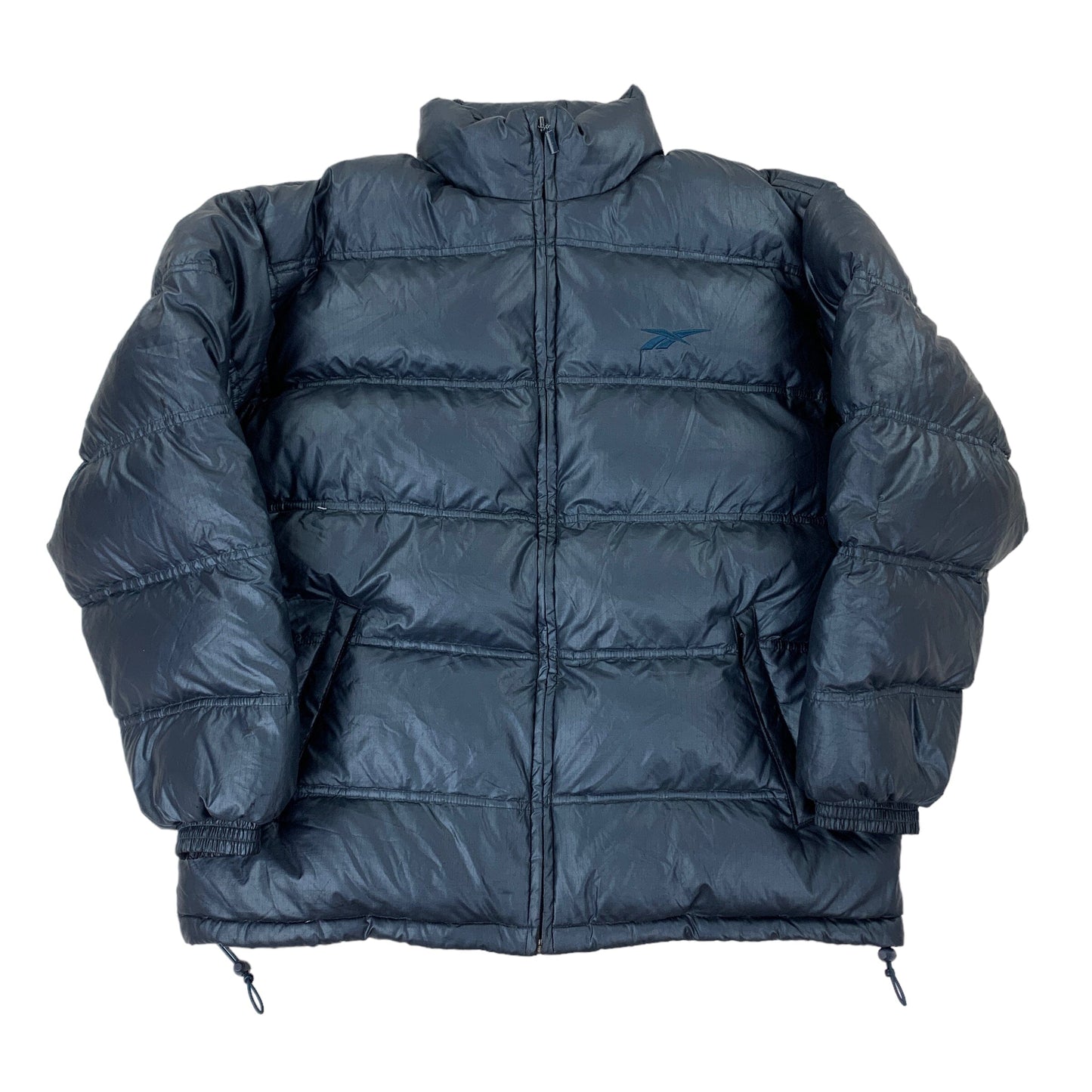 Reebok Shiny Puffer - S fits L Other Brands Reebok coat outerwear pufferseason second hand vintage shop österreich germany deutschland angebot daunenjacke winterjacke jacke