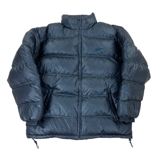 Reebok Shiny Puffer - S fits L Other Brands Reebok coat outerwear pufferseason second hand vintage shop österreich germany deutschland angebot daunenjacke winterjacke jacke