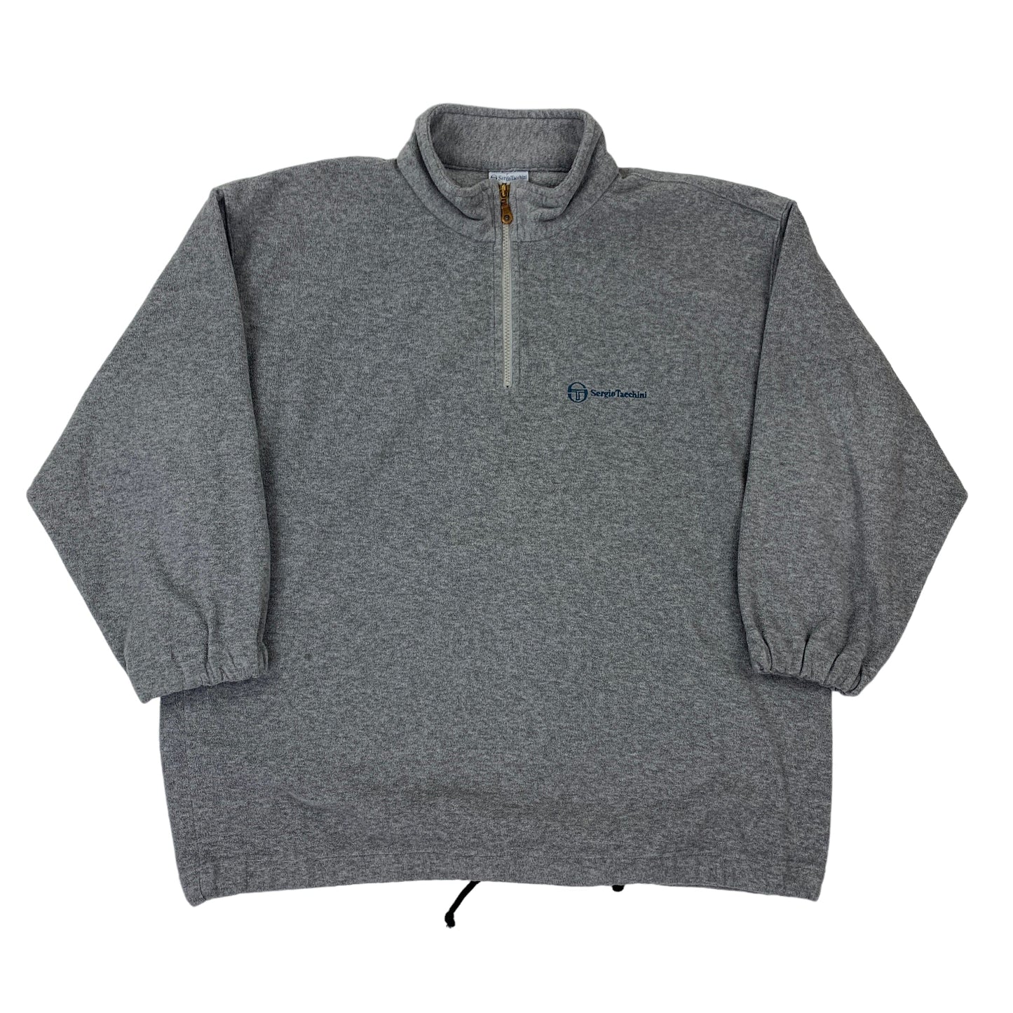 Sergio Tacchini 1/4 Zip Fleece Sweater - XXL Sweaters Sergio Tacchini coat outerwear pufferseason second hand vintage shop österreich germany deutschland angebot daunenjacke winterjacke jacke