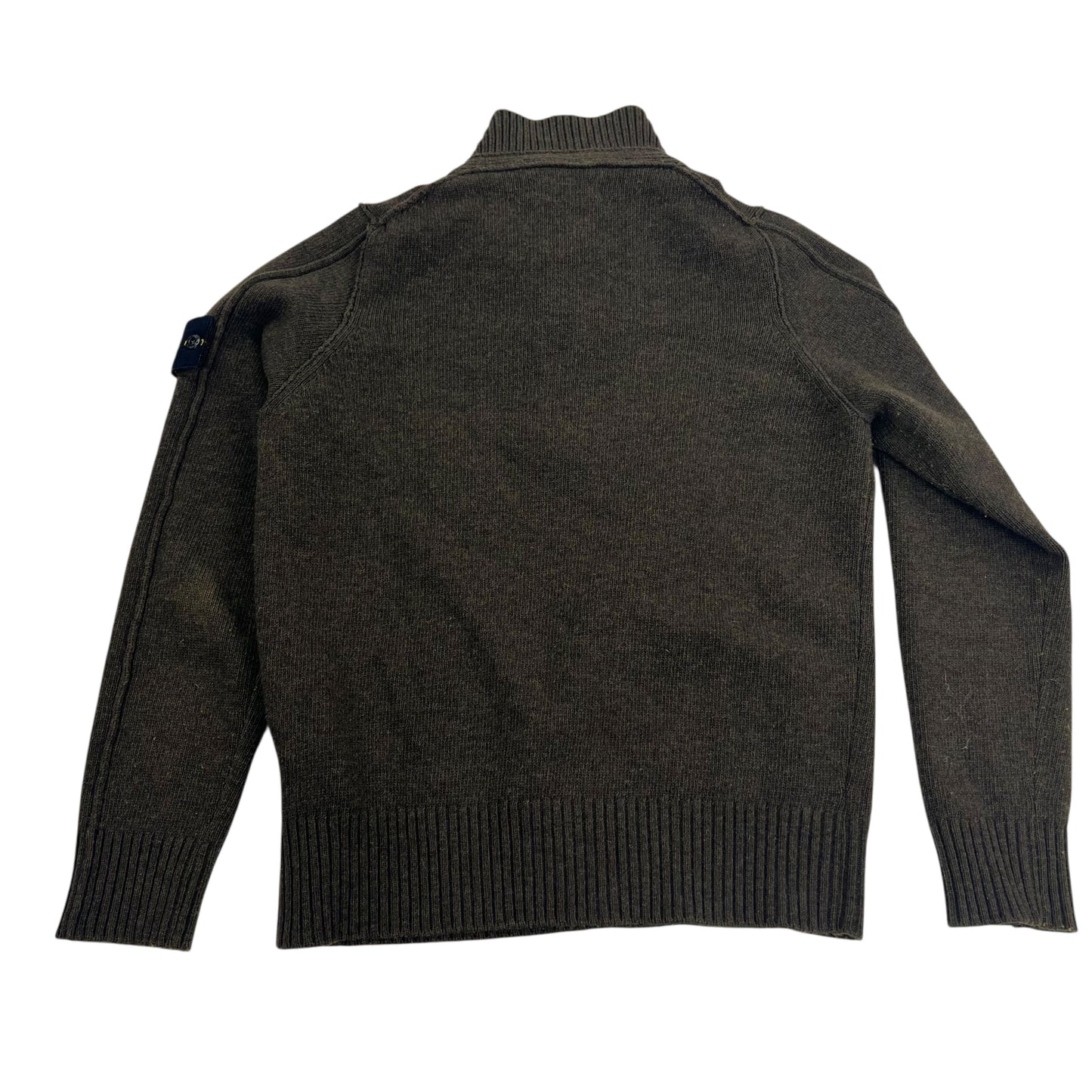 Stone Island 1/4 Button Up Sweater - S Sweaters Stone Island coat outerwear pufferseason second hand vintage shop österreich germany deutschland angebot daunenjacke winterjacke jacke