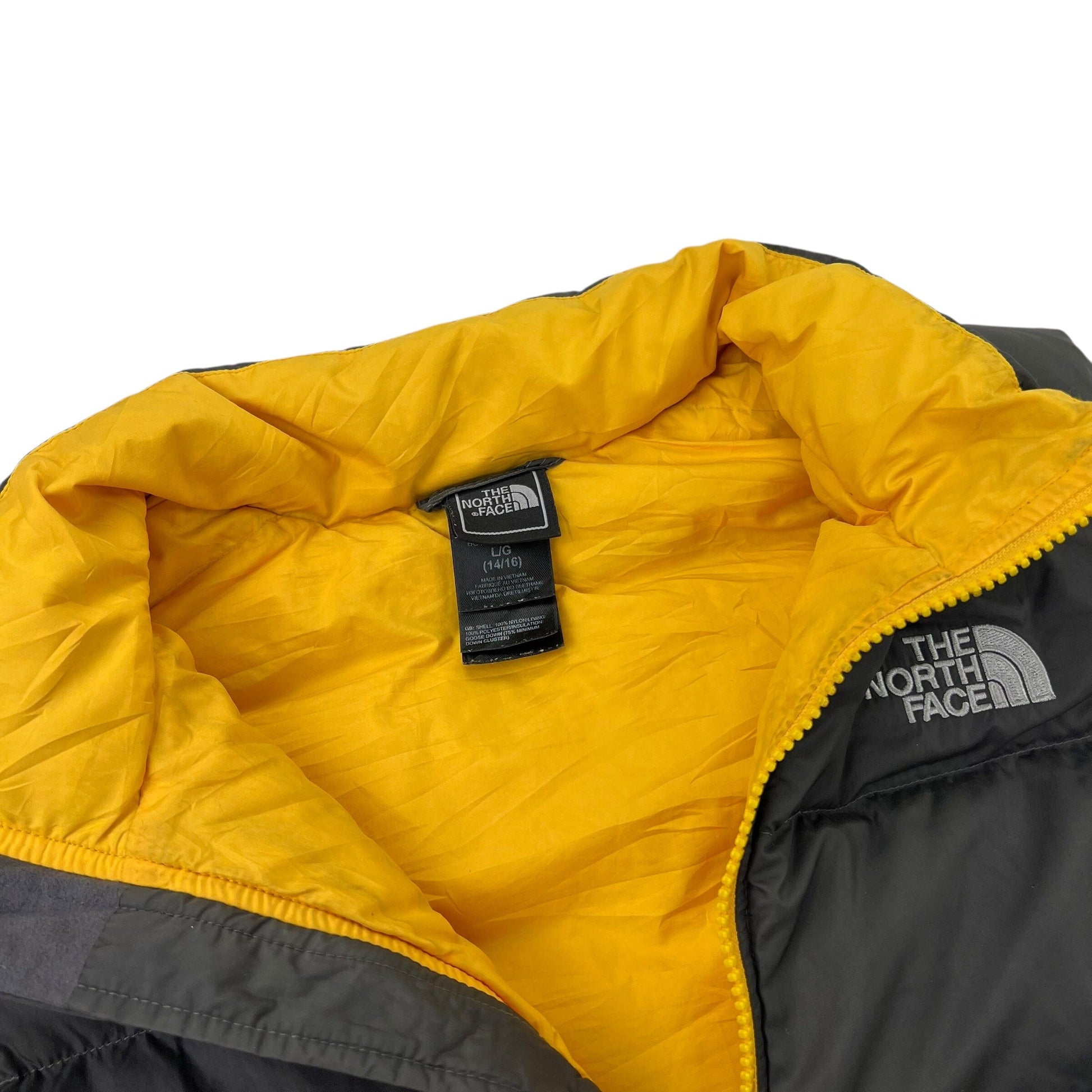 The North Face 550 Puffer Gilet Vest - Kids L The North Face The North Face coat outerwear pufferseason second hand vintage shop österreich germany deutschland angebot daunenjacke winterjacke jacke