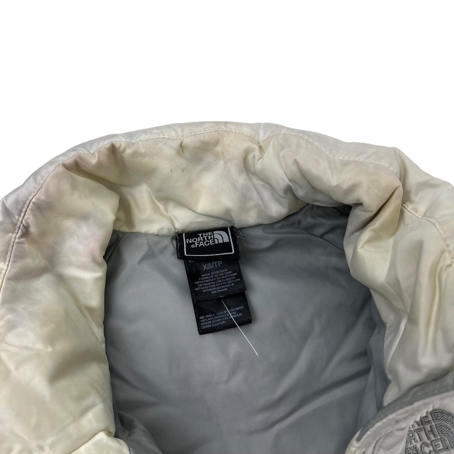 The North Face 550 Puffer Gilet Vest - Women XS The North Face The North Face coat outerwear pufferseason second hand vintage shop österreich germany deutschland angebot daunenjacke winterjacke jacke