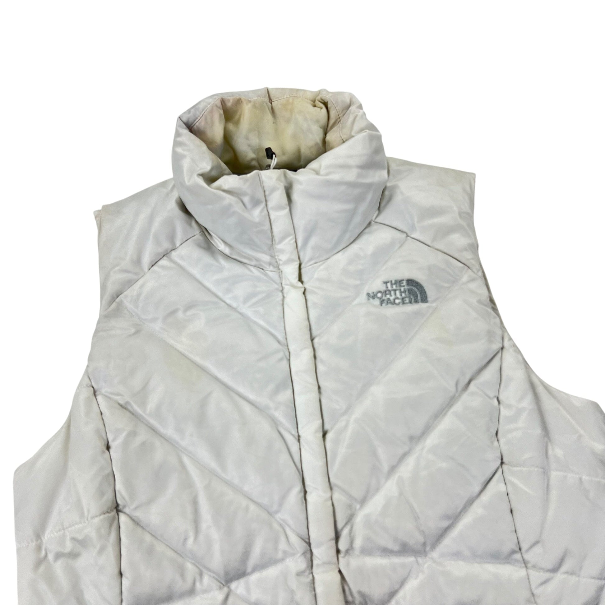 The North Face 550 Puffer Gilet Vest - Women XS The North Face The North Face coat outerwear pufferseason second hand vintage shop österreich germany deutschland angebot daunenjacke winterjacke jacke