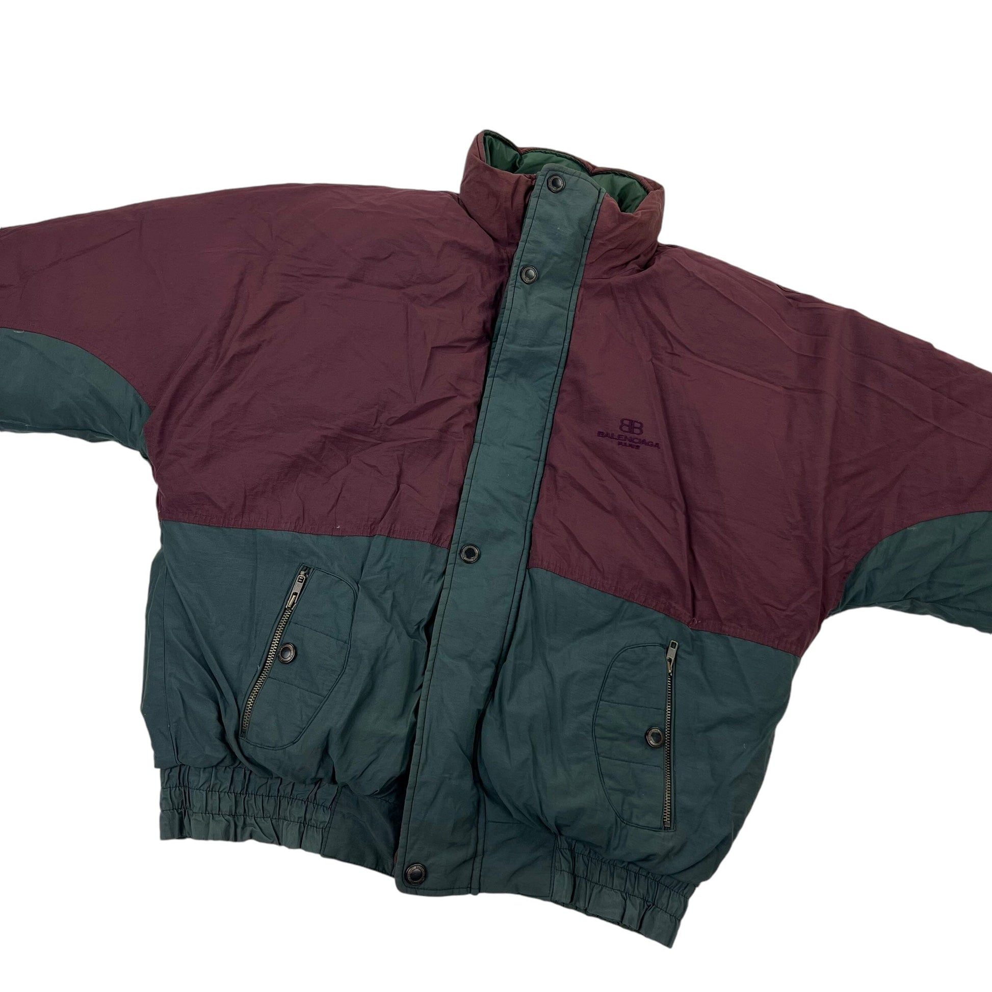 Vintage 90s Balenciaga Reversible Puffer - L Designer Puffer Balenciaga coat outerwear pufferseason second hand vintage shop österreich germany deutschland angebot daunenjacke winterjacke jacke