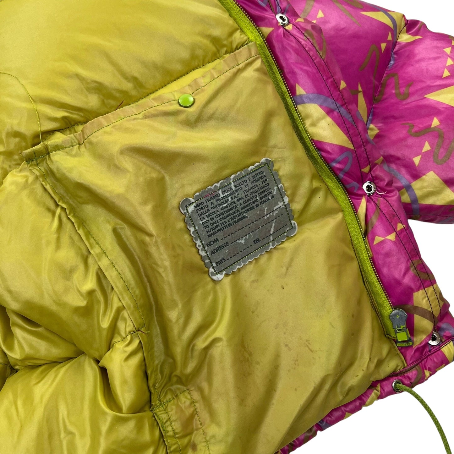 Vintage 90s Moncler Grenoble Puffer Jacket - XL Moncler Moncler coat outerwear pufferseason second hand vintage shop österreich germany deutschland angebot daunenjacke winterjacke jacke