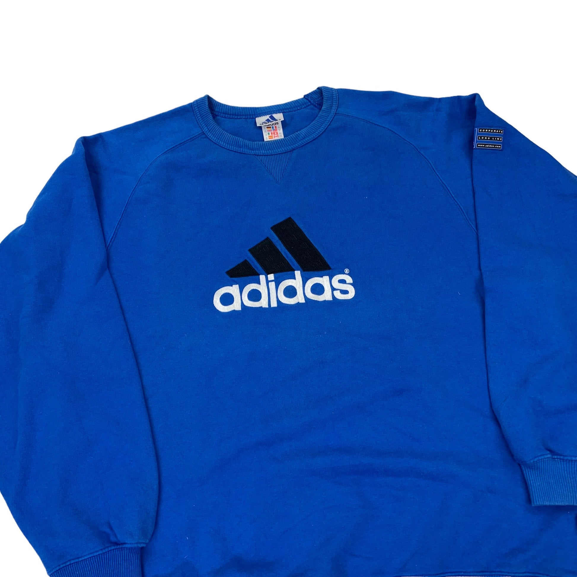 Vintage Adidas Sweater - XL Sweaters Adidas coat outerwear pufferseason second hand vintage shop österreich germany deutschland angebot daunenjacke winterjacke jacke