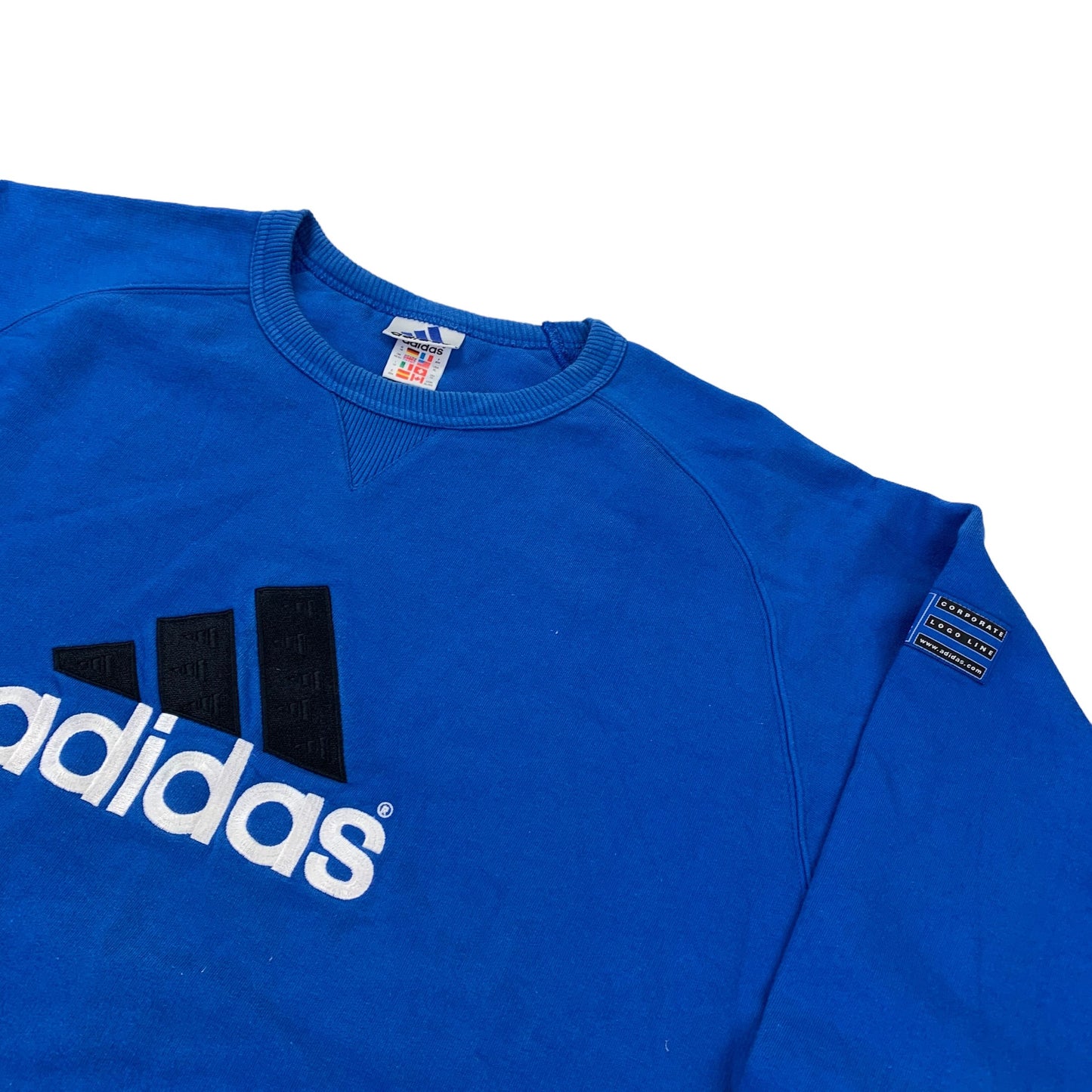 Vintage Adidas Sweater - XL Sweaters Adidas coat outerwear pufferseason second hand vintage shop österreich germany deutschland angebot daunenjacke winterjacke jacke