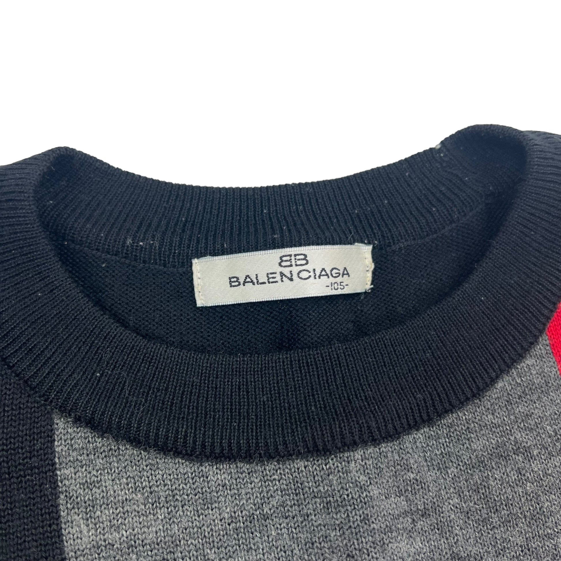 Vintage Balenciaga Golf Knit Sweater - XL Sweaters Balenciaga coat outerwear pufferseason second hand vintage shop österreich germany deutschland angebot daunenjacke winterjacke jacke