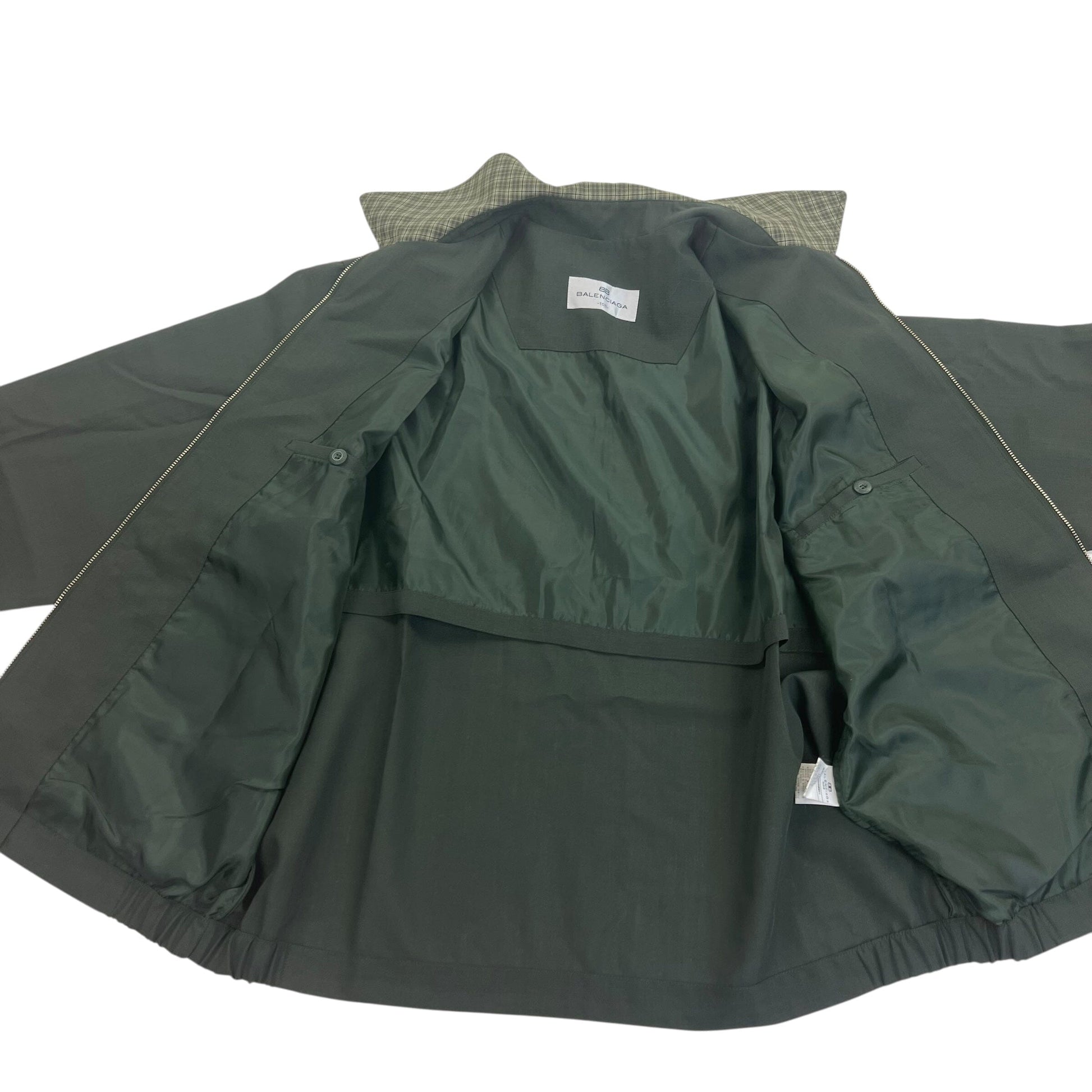 Vintage Balenciaga Paris Windbreaker Jacket - XL Windbreakers Balenciaga coat outerwear pufferseason second hand vintage shop österreich germany deutschland angebot daunenjacke winterjacke jacke