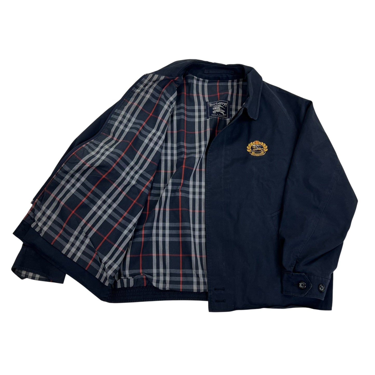 Vintage Burberry London Harrington Windbreaker - M Windbreakers Burberry coat outerwear pufferseason second hand vintage shop österreich germany deutschland angebot daunenjacke winterjacke jacke